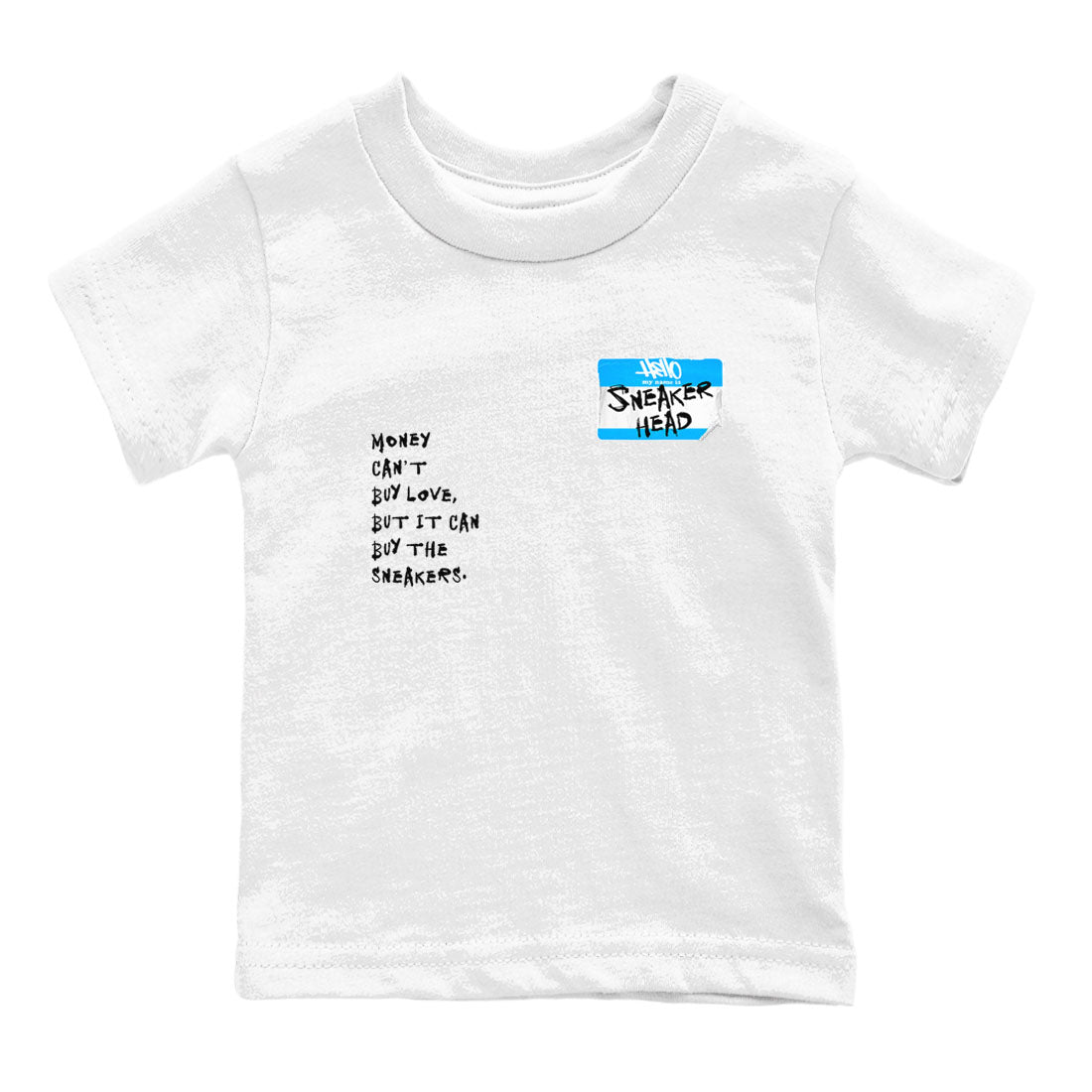 9s Powder Blue shirt to match jordans Sneakerhead Badge sneaker tees AJ9 Powder Blue Drip Gear Zone Streetwear baby toddler White 2 cotton Shirt