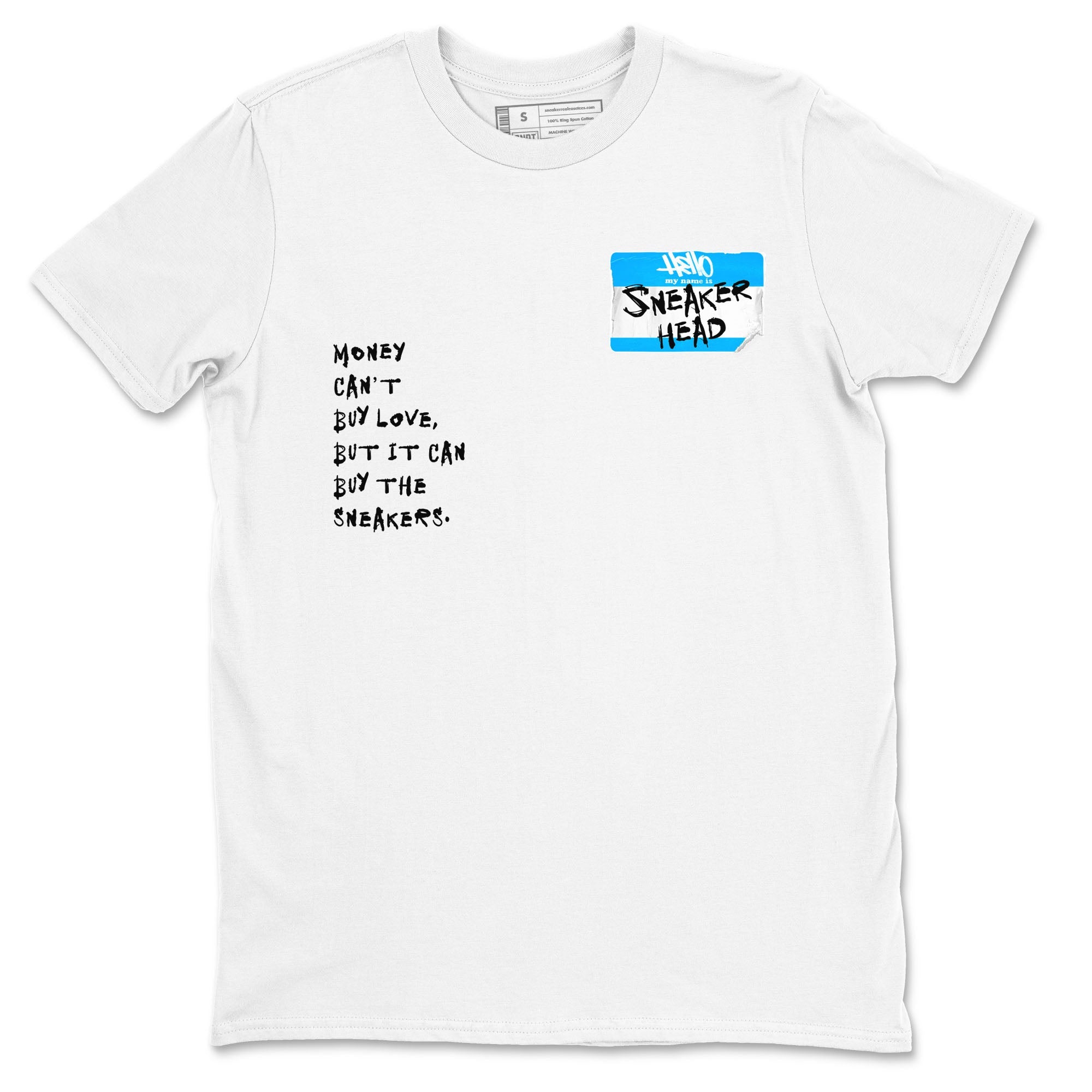9s Powder Blue shirt to match jordans Sneakerhead Badge sneaker tees AJ9 Powder Blue Drip Gear Zone Streetwear unisex cotton White 2 crew neck shirt