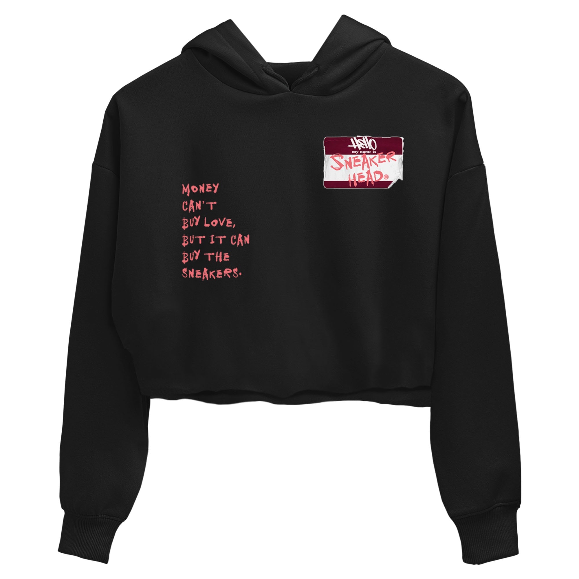 Dunk Valentine's Day shirt to match jordans Sneakerhead Badge sneaker tees Dunk Valentines Day Drip Gear Zone Streetwear Black 2 crop length shirt