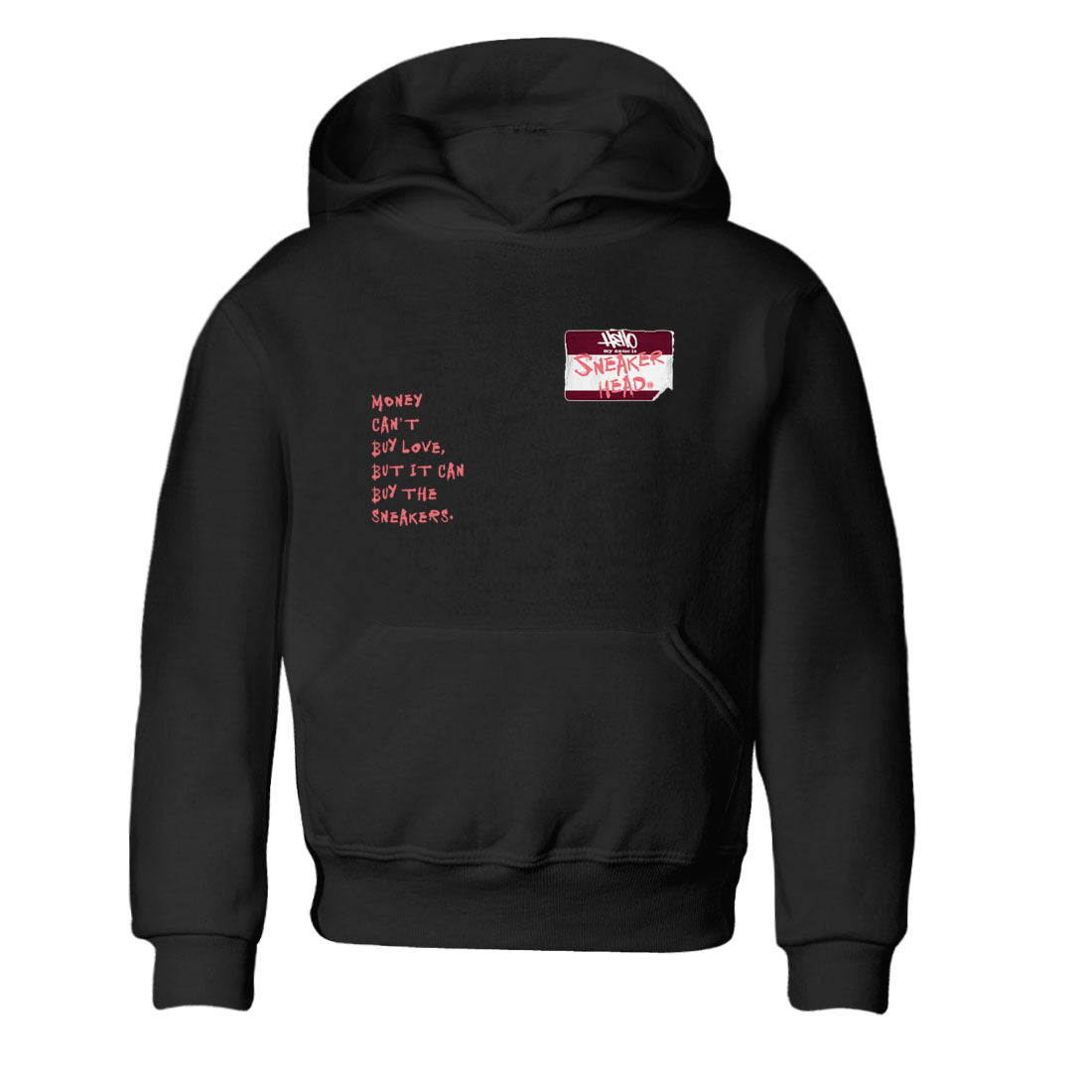 Dunk Valentine's Day shirt to match jordans Sneakerhead Badge sneaker tees Dunk Valentines Day Drip Gear Zone Streetwear baby toddler Black 2 cotton Shirt