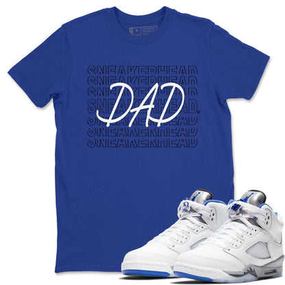 Jordan 5 Stealth Shirt To Match Jordans Sneakerhead Dad Sneaker Tees Jordan 5 Stealth Drip Gear Zone Sneaker Matching Clothing Unisex Shirts