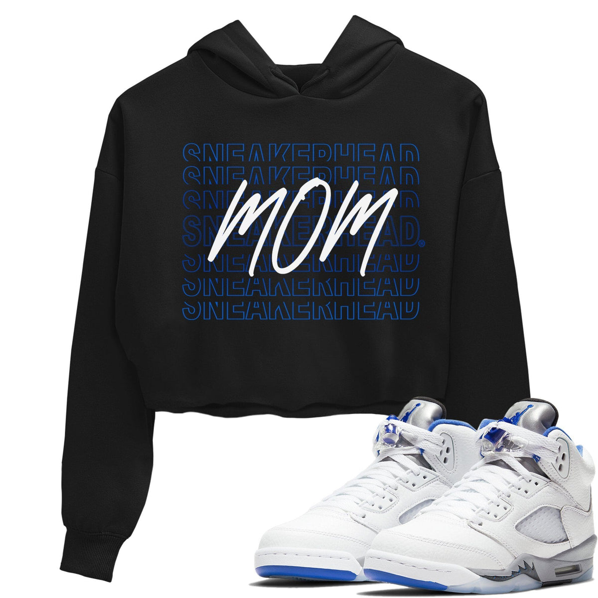 Jordan 5 Stealth Sneaker Matching T-Shirt Sneakerhead Mom Sneaker Tees Jordan 5 Stealth Sneaker Release Tees Women's Shirts