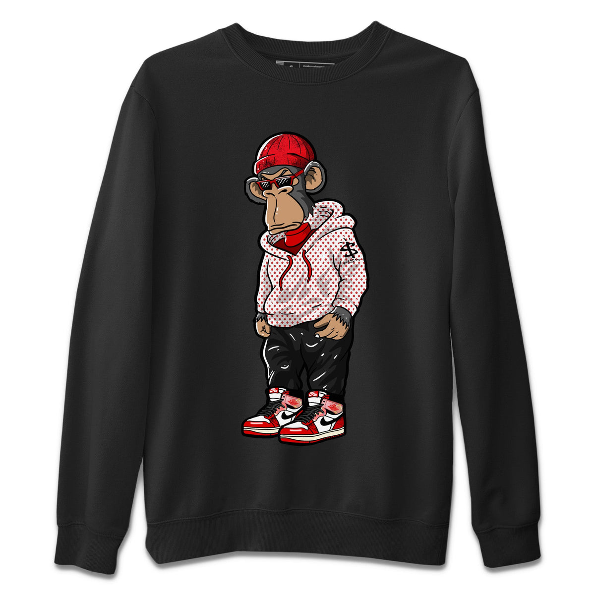 Air Jordan 1 Spider Man Sneaker Match Tees Sneakerhead Monkey Sneaker Release Tees Air Jordan 1 High OG x Spider Man Sneaker Release Tees Unisex Shirts Black 2