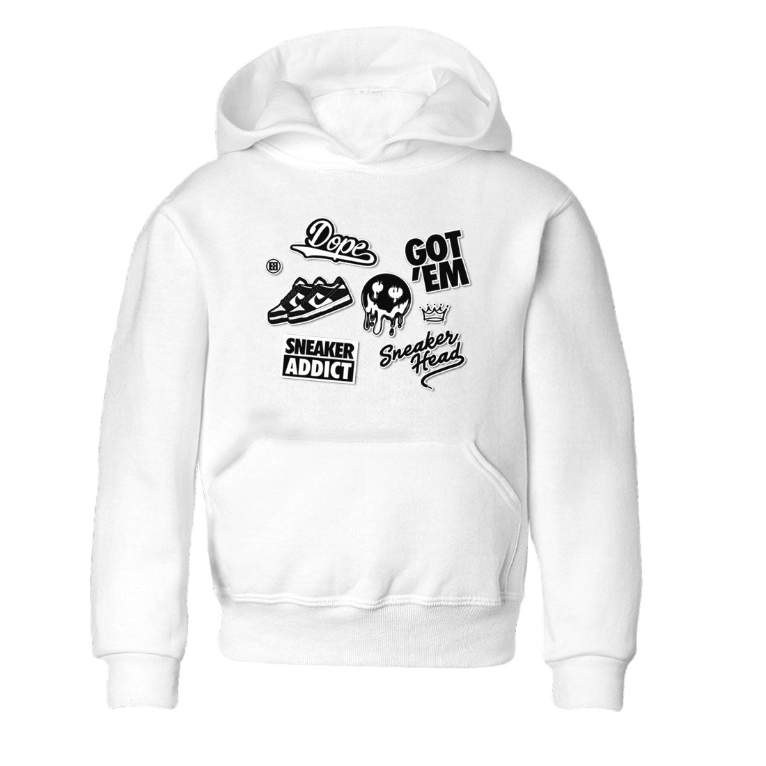 Dunk Low Panda shirt to match jordans Sneakerhead Sticker sneaker tees Dunk Panda Drip Gear Zone baby toddler White 2 cotton Shirt