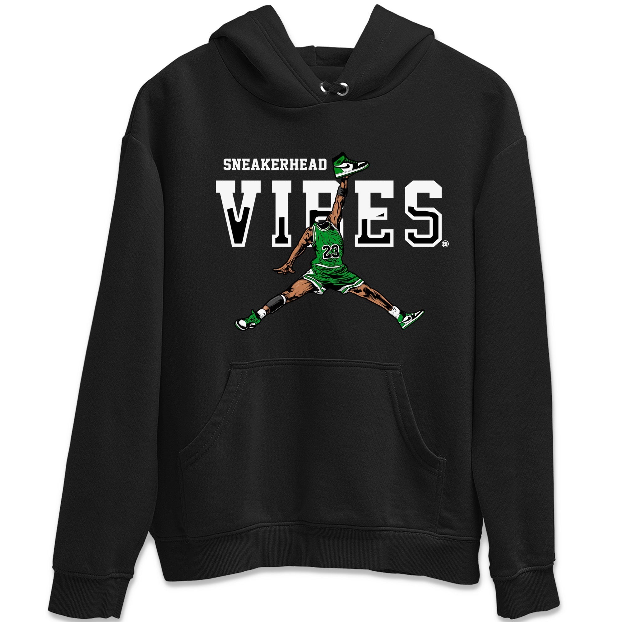 Air Jordan 1 Celtics Sneaker Match Tees Sneakerhead Vibes Streetwear Sneaker Shirt Air Jordan 1 Retro Celtics Sneaker Release Tees Unisex Shirts Black 2