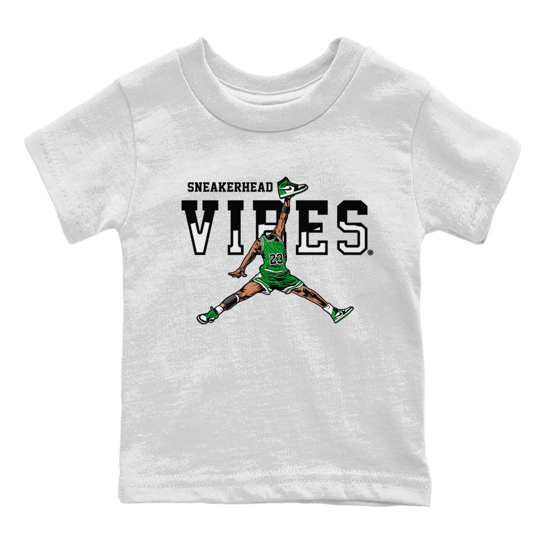 Air Jordan 1 Celtics Sneaker Match Tees Sneakerhead Vibes Streetwear Sneaker Shirt Air Jordan 1 Retro Celtics Sneaker Release Tees Kids Shirts White 2