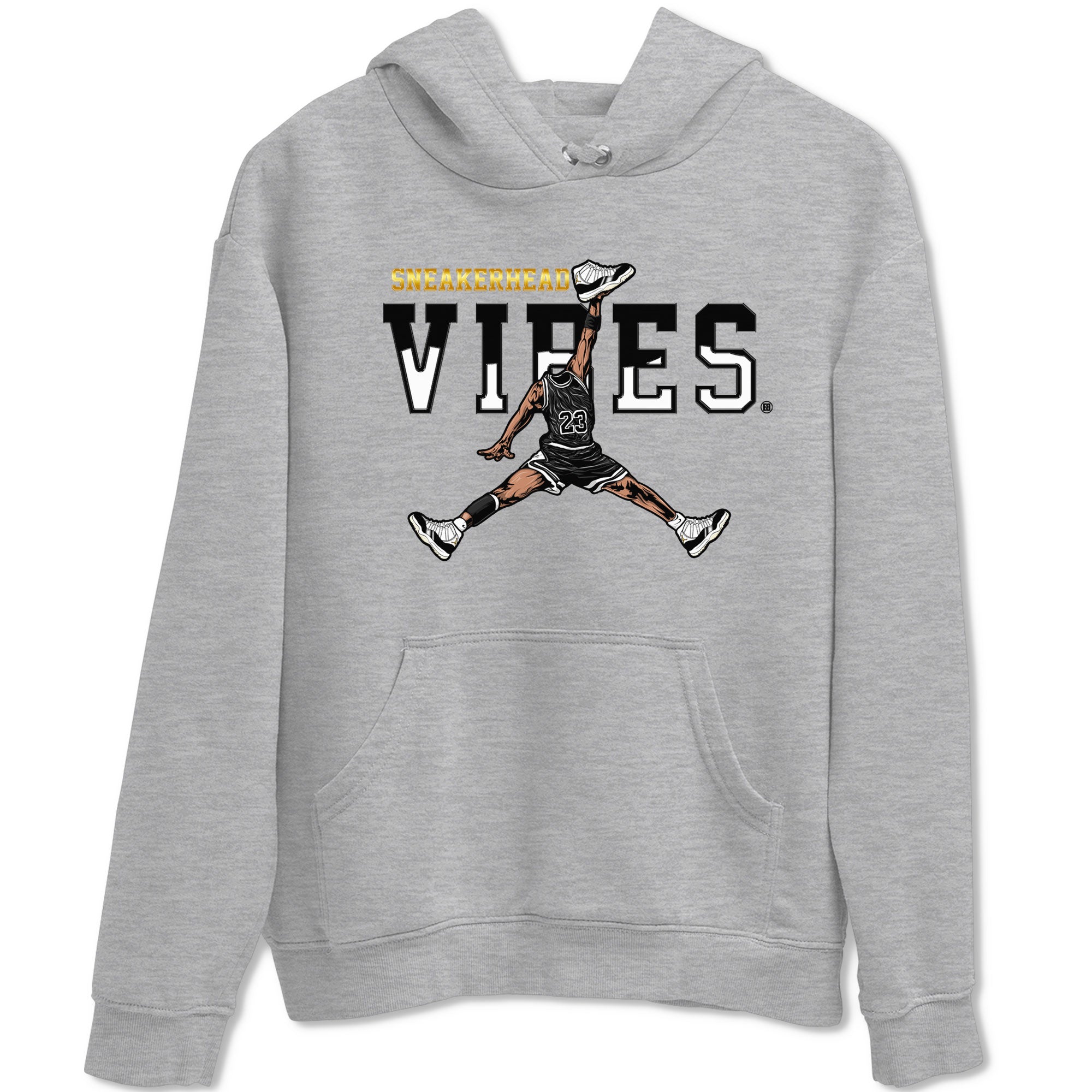 AJ11 Gratitude sneaker shirt to match jordans Sneakerhead Vibes sneaker tees Air Jordan 11 Gratitude Drip Gear Zone Crew Neck unisex crew neck cotton Sneaker T-Shirt Heather Grey 2 T-Shirt