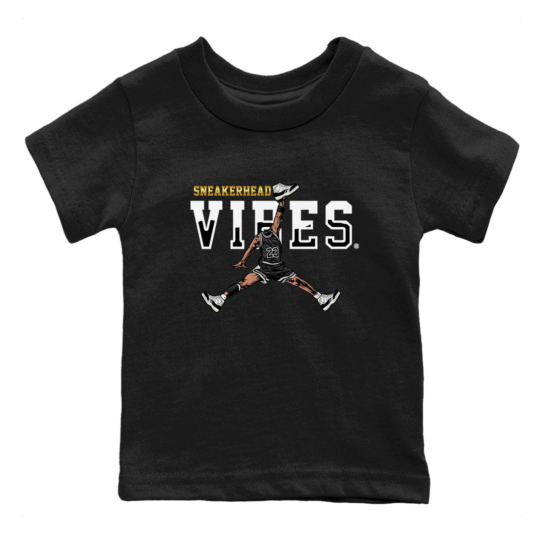 AJ11 Gratitude sneaker shirt to match jordans Sneakerhead Vibes sneaker tees Air Jordan 11 Gratitude Drip Gear Zone Baby Toddler Black 2 T-Shirt