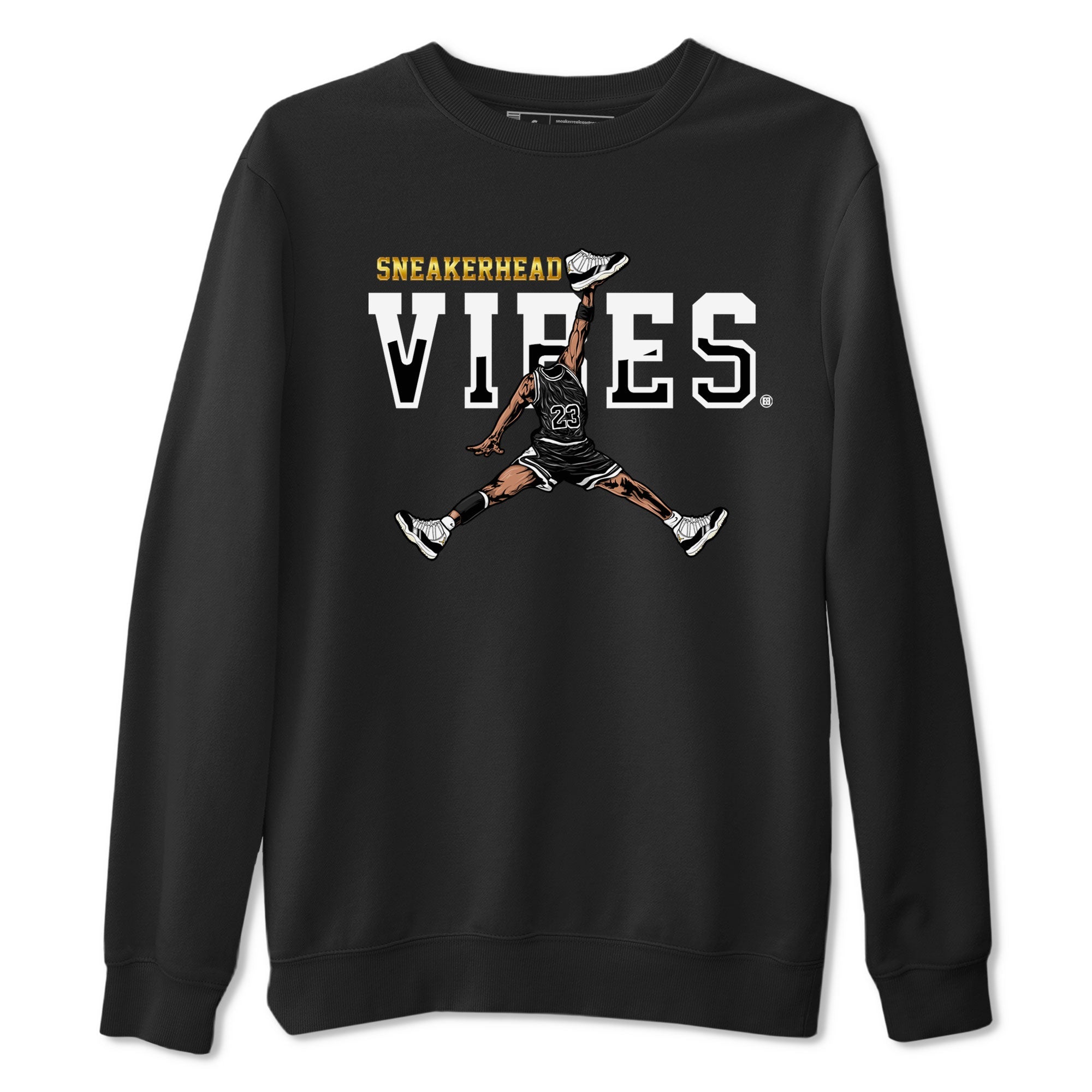 AJ11 Gratitude sneaker shirt to match jordans Sneakerhead Vibes sneaker tees Air Jordan 11 Gratitude Drip Gear Zone Crew Neck Unisex Cotton Sneaker T-Shirt Black 2 T-Shirt