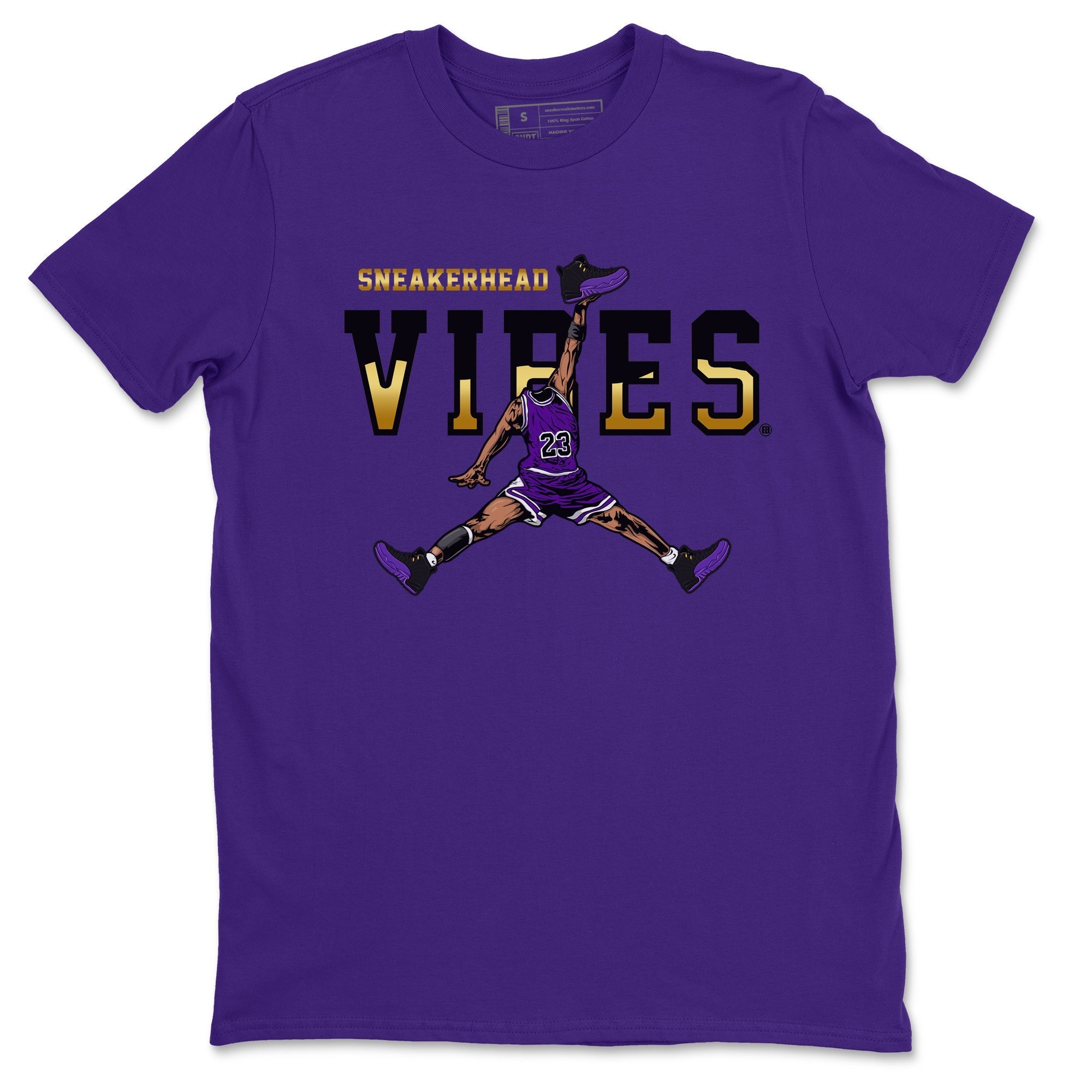 Air Jordan 12 Field Purple Sneaker Match Tees Sneakerhead Vibes Streetwear Sneaker Shirt AJ12 Field Purple Sneaker Release Tees Unisex Shirts Purple 2