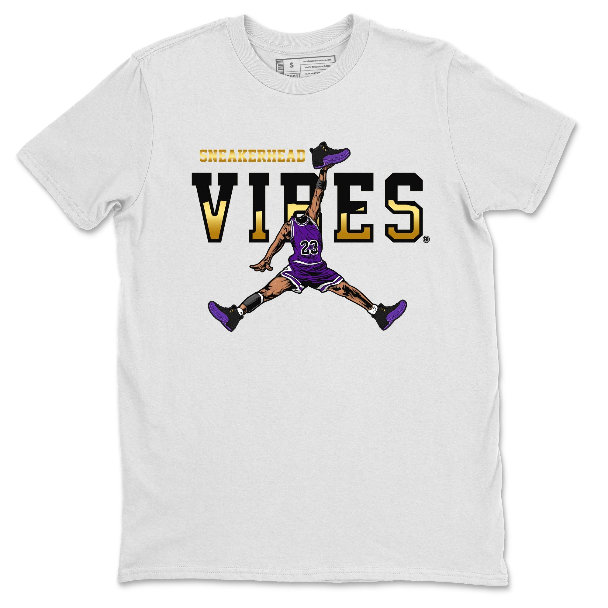 Air Jordan 12 Field Purple Sneaker Match Tees Sneakerhead Vibes Streetwear Sneaker Shirt AJ12 Field Purple Sneaker Release Tees Unisex Shirts White 2