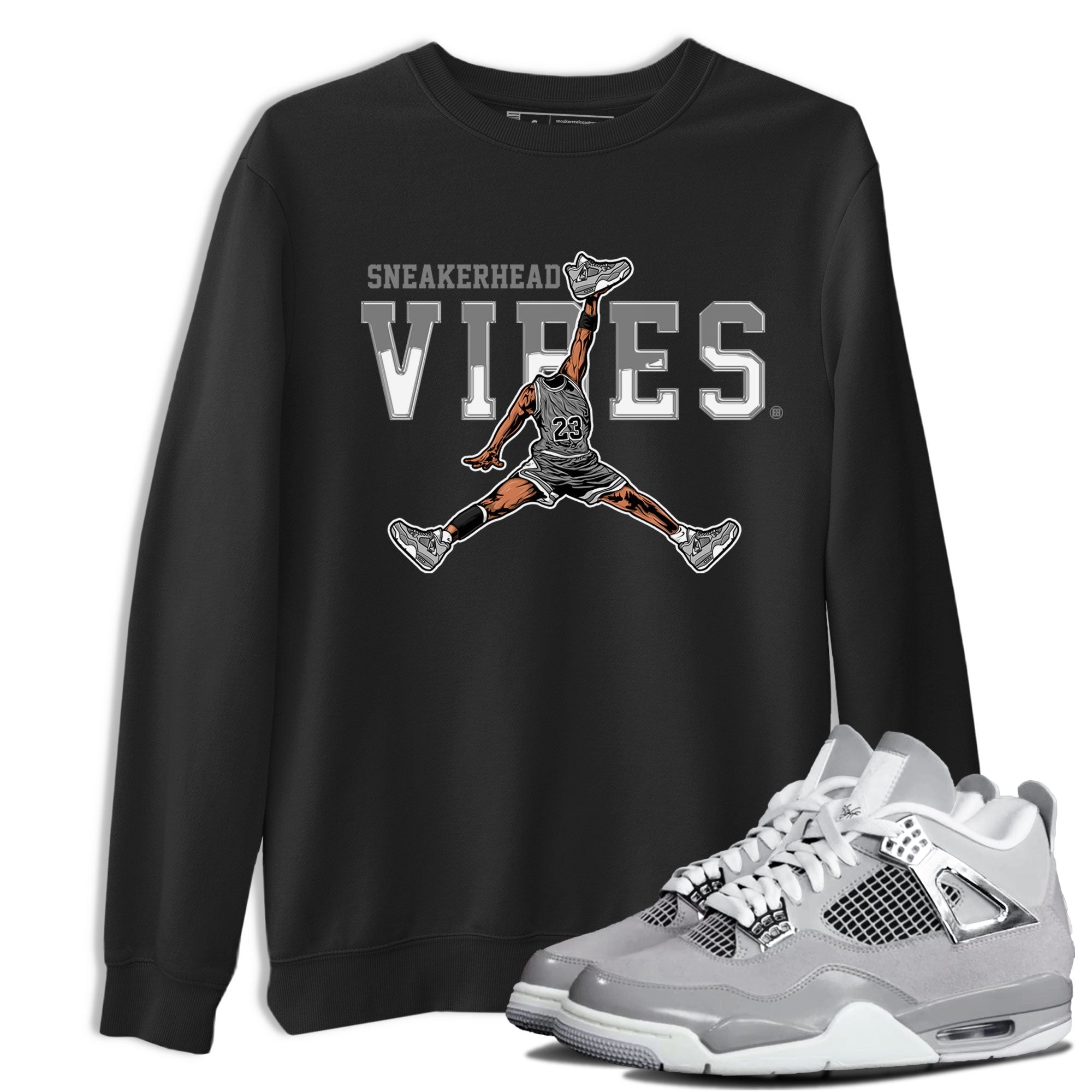 Air Jordan 4 Retro Frozen Moments shirt to match jordans Sneakerhead Vibes Streetwear Sneaker Shirt Air Jordan 4 Frozen Moments Drip Gear Zone Sneaker Matching Clothing Unisex Black 1 T-Shirt