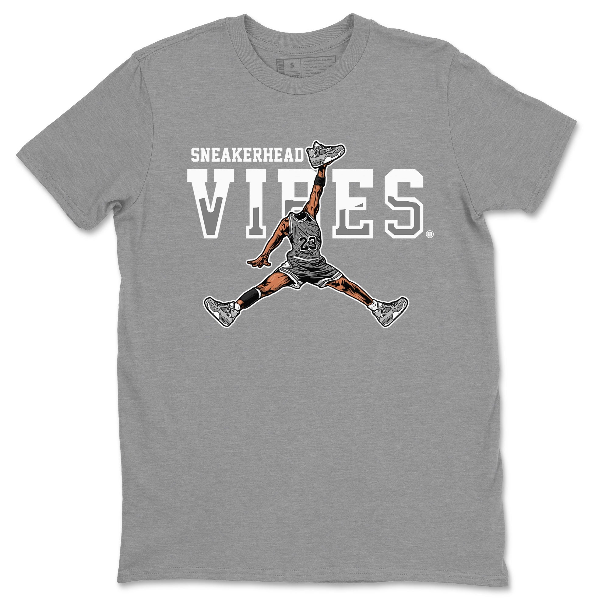 Air Jordan 4 Retro Frozen Moments shirt to match jordans Sneakerhead Vibes Streetwear Sneaker Shirt Air Jordan 4 Frozen Moments Drip Gear Zone Sneaker Matching Clothing Unisex Heather Grey 2 T-Shirt