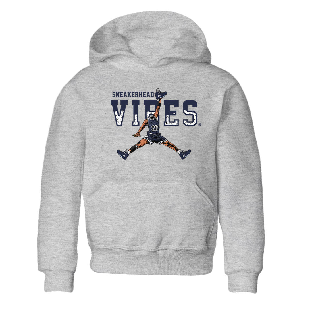 Georgetown 5s shirt to match jordans Sneakerhead Vibes Streetwear Sneaker Shirt Air Jordan 5 Retro Georgetown Drip Gear Zone Sneaker Matching Clothing Baby Toddler Heather Grey 2 T-Shirt