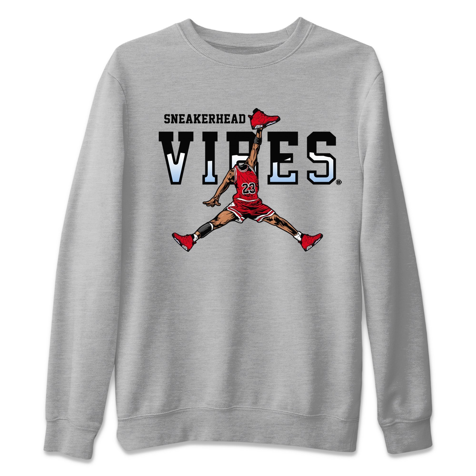 Air Jordan 6 Toro Bravo Sneaker Match Tees Sneakerhead Vibes Streetwear Sneaker Shirt Air Jordan 6 Toro Sneaker Release Tees Unisex Shirts Heather Grey 2