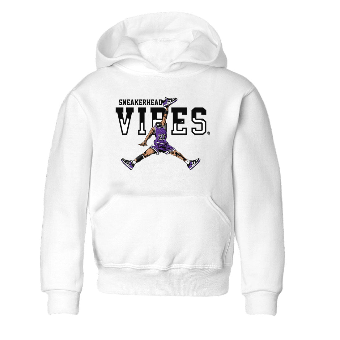 Sneakerhead Vibes sneaker match tees to Court Purple Dunks street fashion brand for shirts to match Jordans Drip Gear Zone Dunk Low Court Purple unisex t-shirt White 2 youth shirt