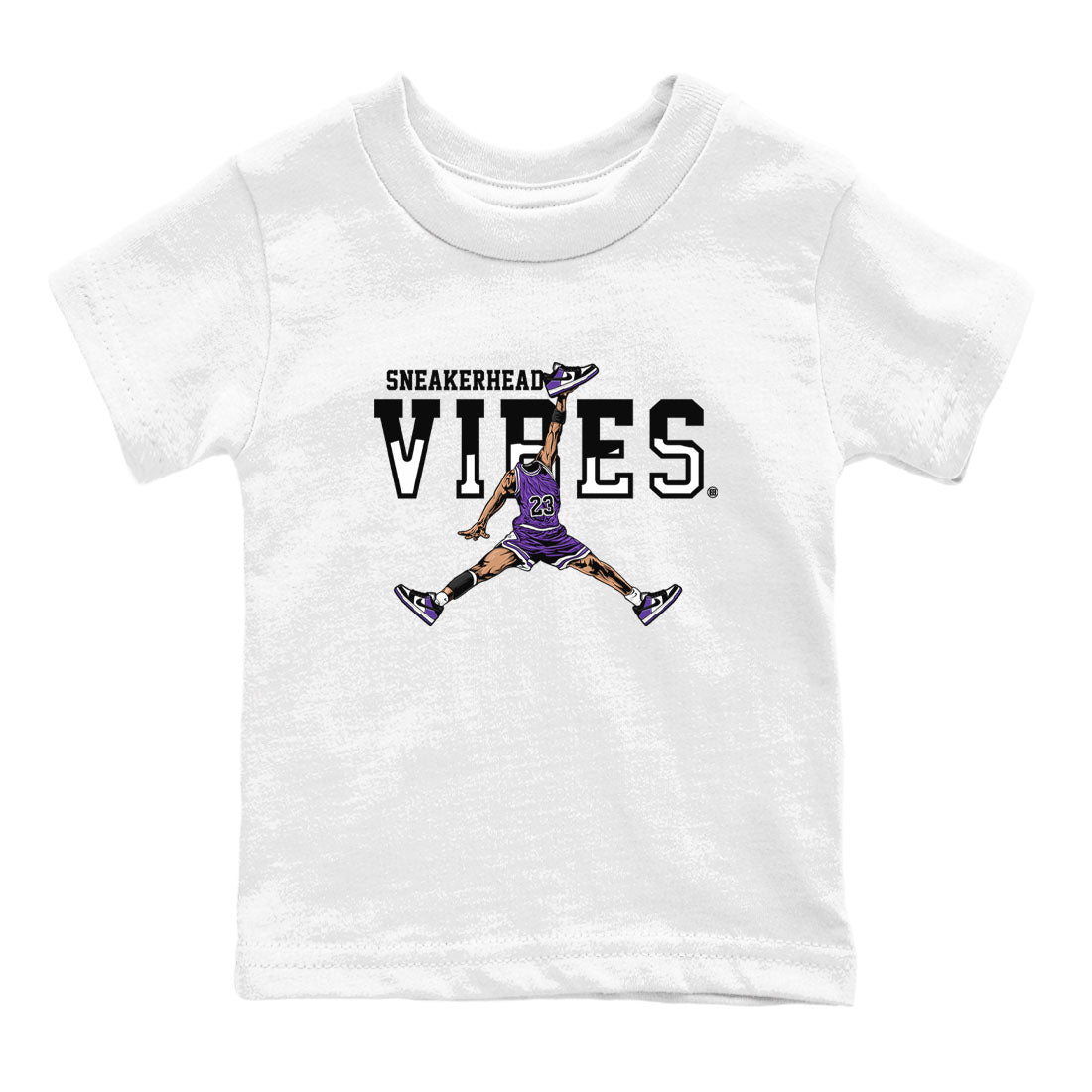 Sneakerhead Vibes sneaker match tees to Court Purple Dunks street fashion brand for shirts to match Jordans Drip Gear Zone Dunk Low Court Purple unisex t-shirt White 2 youth shirt
