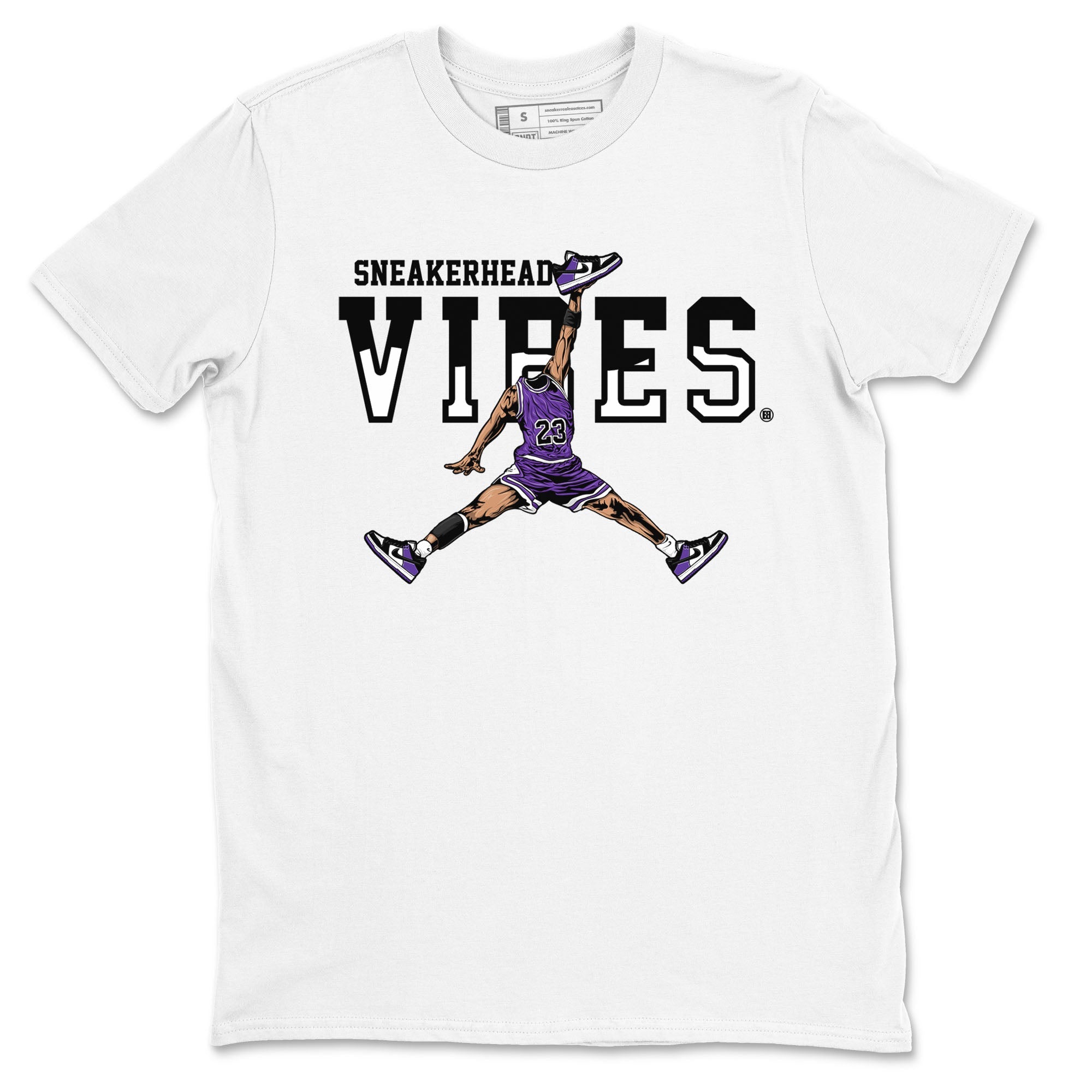 Sneakerhead Vibes sneaker match tees to Court Purple Dunks street fashion brand for shirts to match Jordans Drip Gear Zone Dunk Low Court Purple unisex t-shirt White 2 unisex shirt