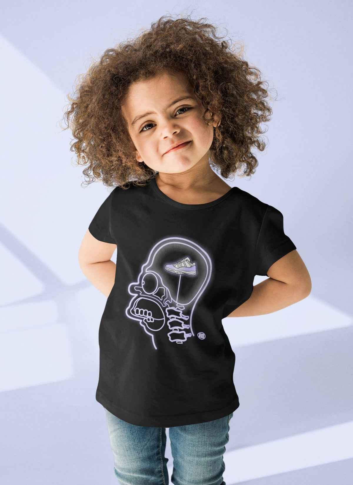 Jordan 11 Pure Violet Sneaker Tees Drip Gear Zone Sneakerhead XRay Sneaker Tees Jordan 11 Pure Violet Shirt Kids Shirts