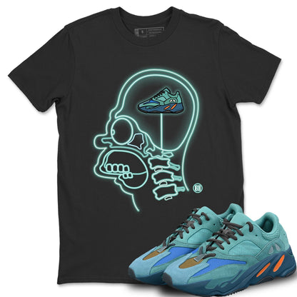 Yeezy 700 Faded Azure Sneaker Tees Drip Gear Zone Sneakerhead XRay Sneaker Tees Yeezy 700 Faded Azure Shirt Unisex Shirts