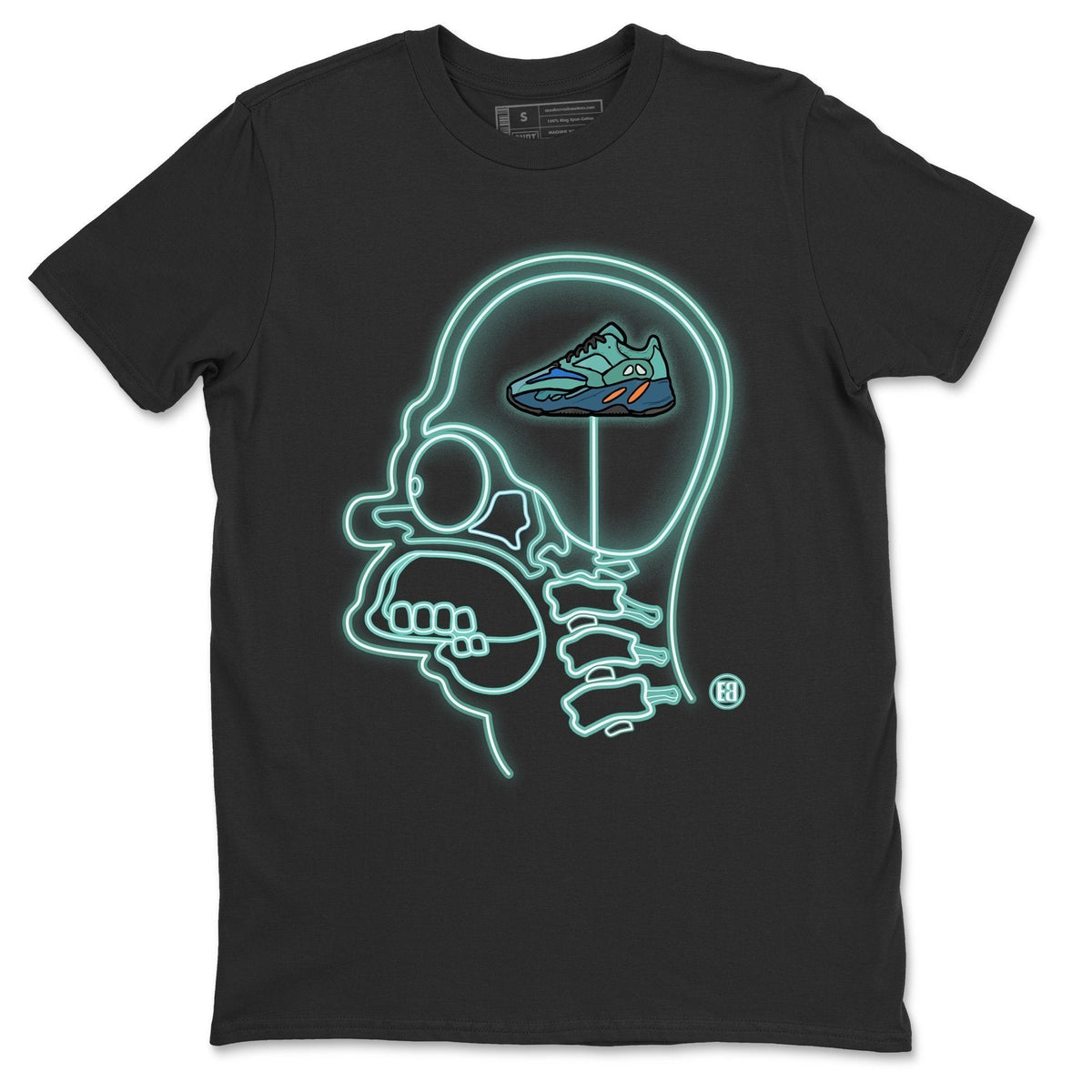 Yeezy 700 Faded Azure Sneaker Tees Drip Gear Zone Sneakerhead XRay Sneaker Tees Yeezy 700 Faded Azure Shirt Unisex Shirts