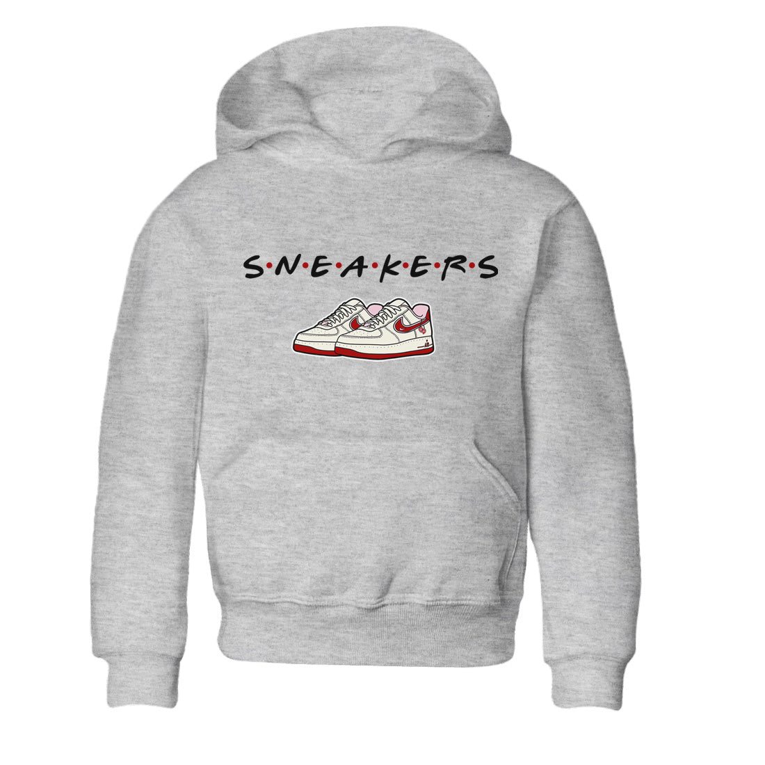 Air Force 1 Valentines Day Sneaker Match Tees Sneakers Sneaker Tees Air Force 1 Valentines Day Jordan to match sneaker T-Shirt Kids Shirts
