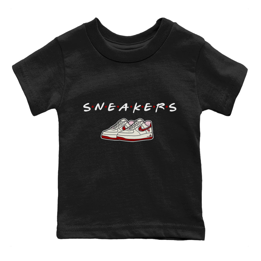Air Force 1 Valentines Day Sneaker Match Tees Sneakers Sneaker Tees Air Force 1 Valentines Day Jordan to match sneaker T-Shirt Kids Shirts