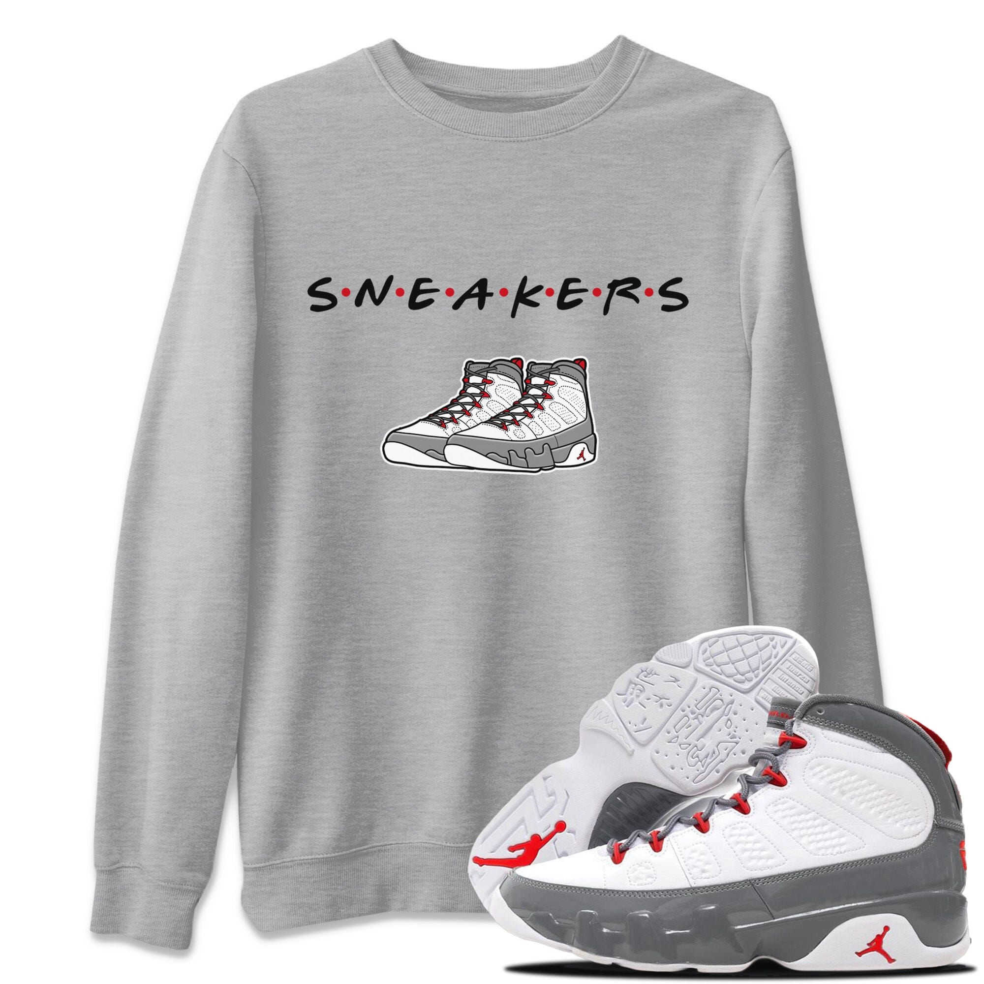 Jordan 9 Fire Red Shirt To Match Jordans Sneakers Sneaker Tees Jordan 9 Fire Red Drip Gear Zone Sneaker Matching Clothing Unisex Shirts