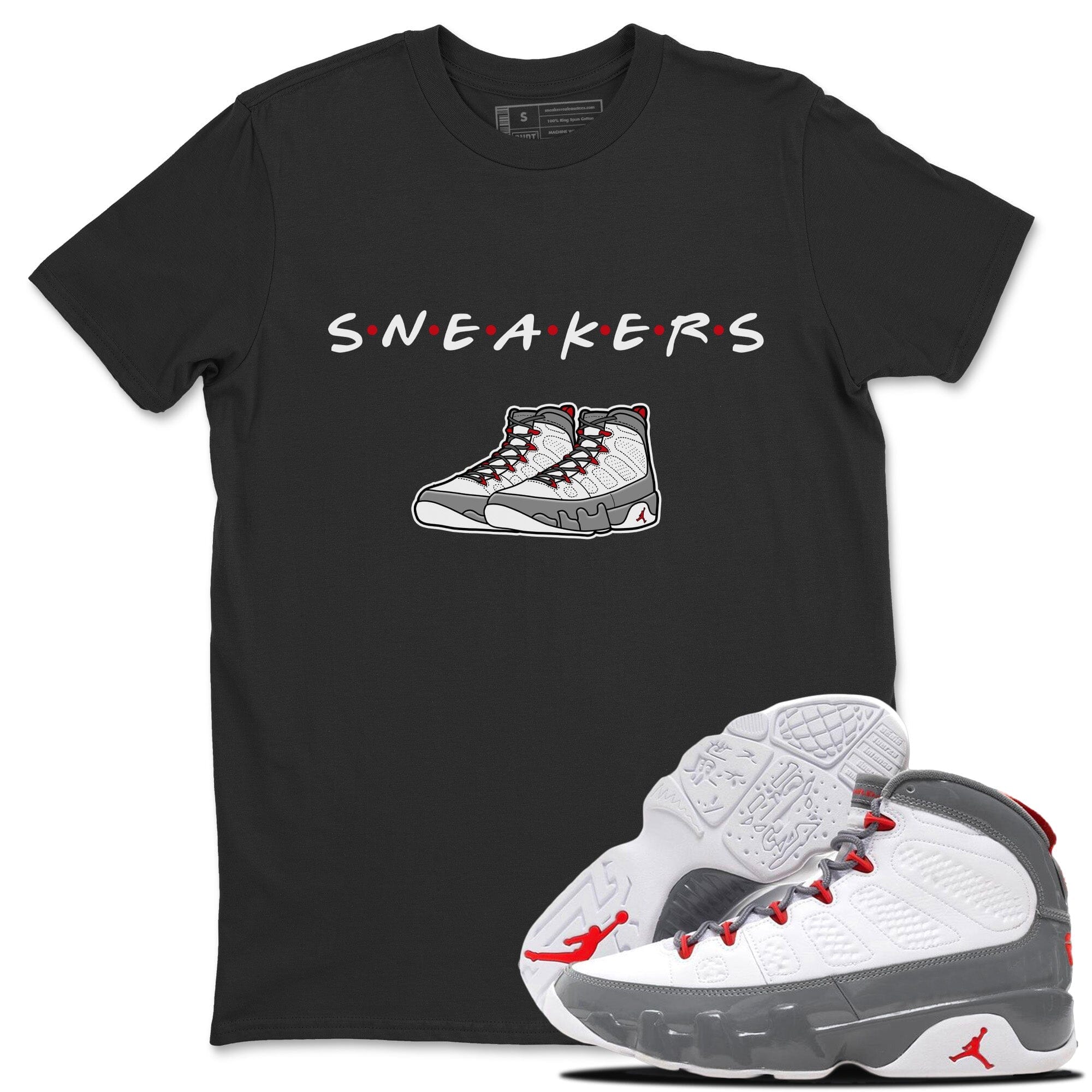 Jordan 9 Fire Red Shirt To Match Jordans Sneakers Sneaker Tees Jordan 9 Fire Red Drip Gear Zone Sneaker Matching Clothing Unisex Shirts