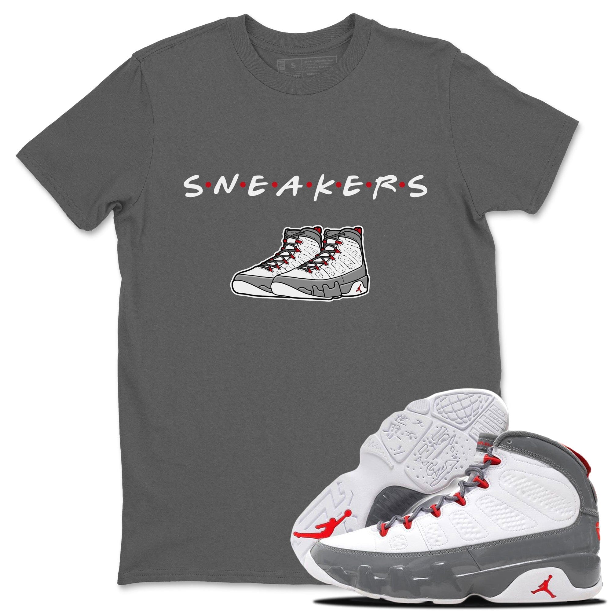 Jordan 9 Fire Red Shirt To Match Jordans Sneakers Sneaker Tees Jordan 9 Fire Red Drip Gear Zone Sneaker Matching Clothing Unisex Shirts