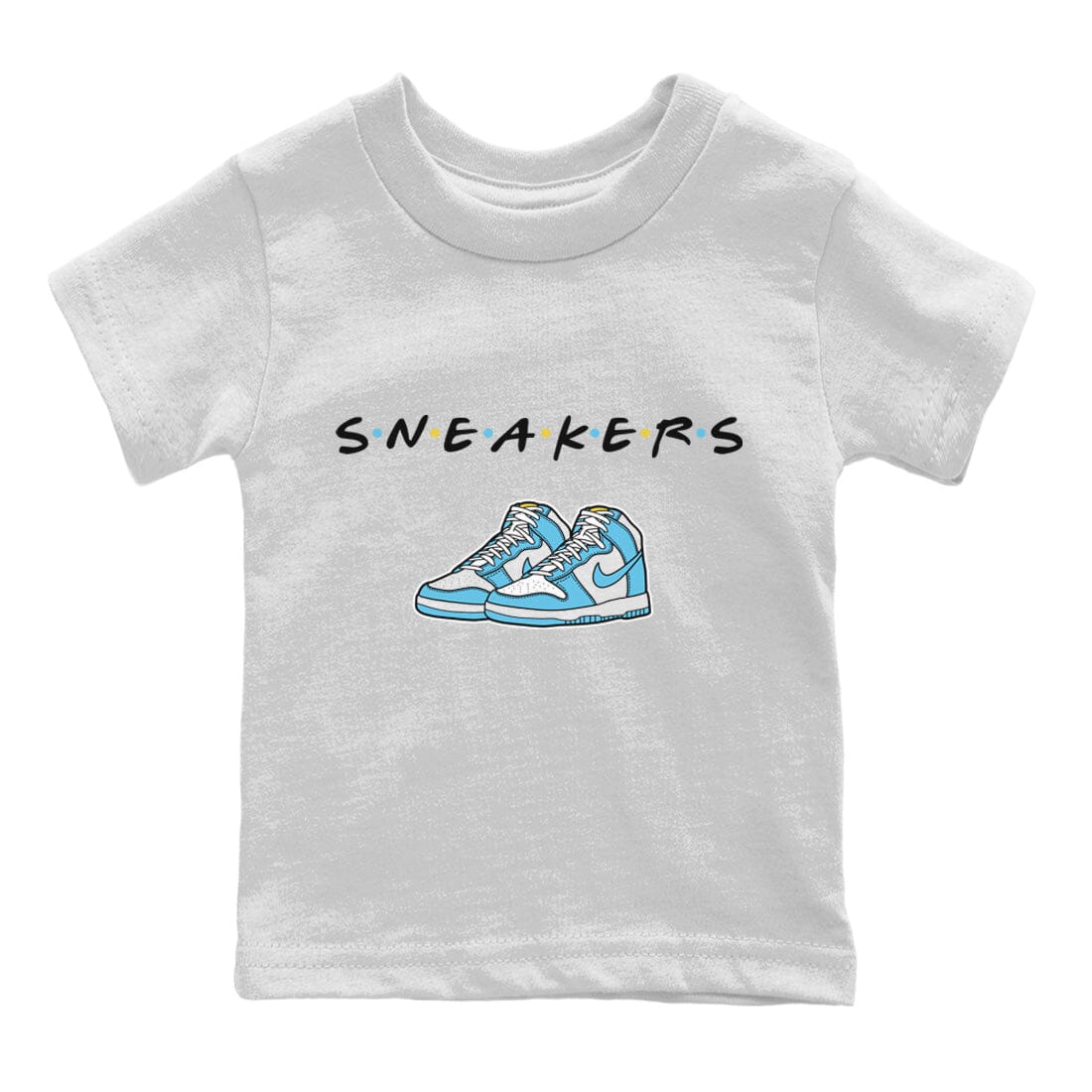 Dunk Blue Chill Sneaker Match Tees Sneakers Sneaker Tees Dunk Blue Chill Jordan to match sneaker T-Shirt Kids Shirts