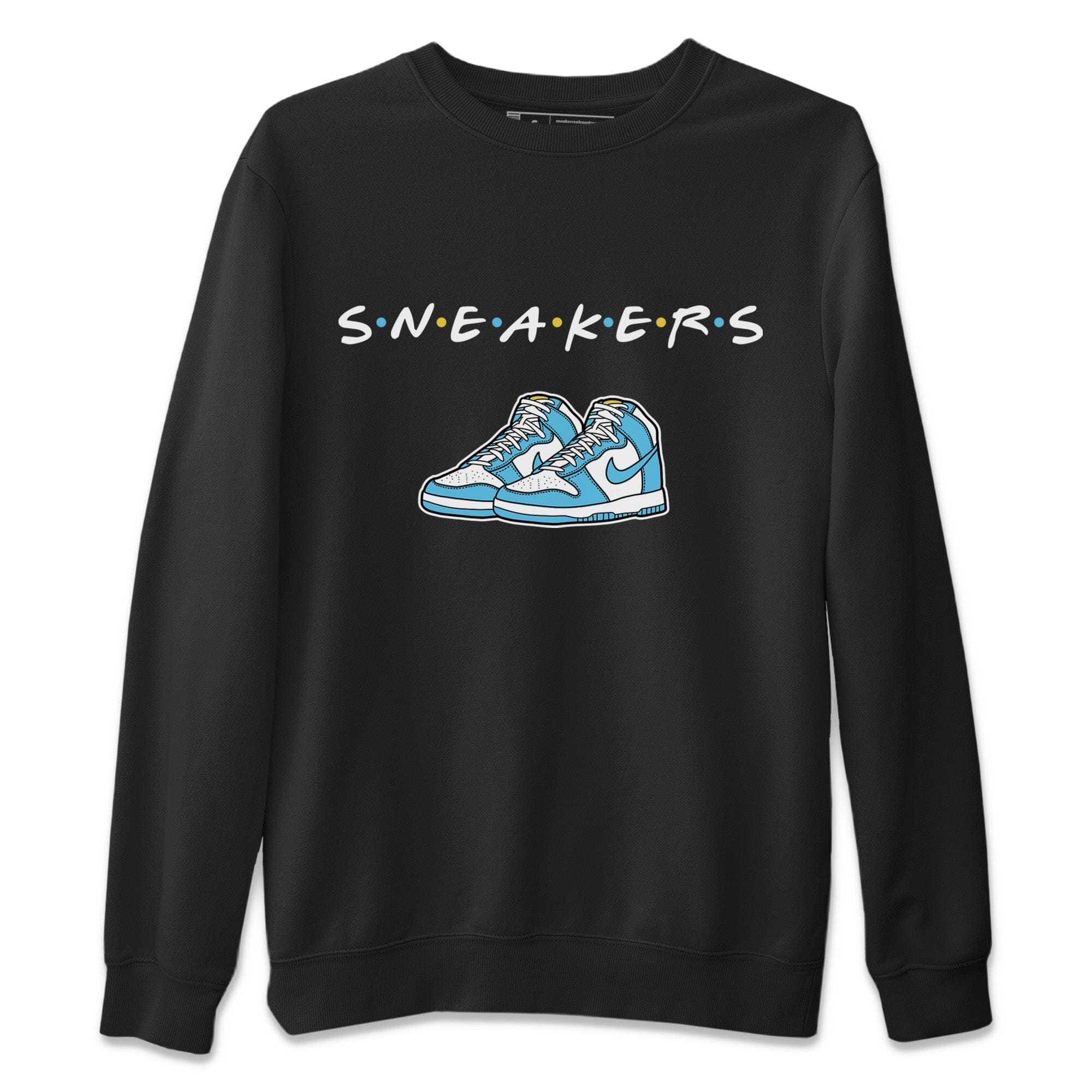 Dunk Blue Chill Sneaker Match Tees Sneakers Sneaker Tees Dunk Blue Chill Jordan to match sneaker T-Shirt Crew Neck Shirts
