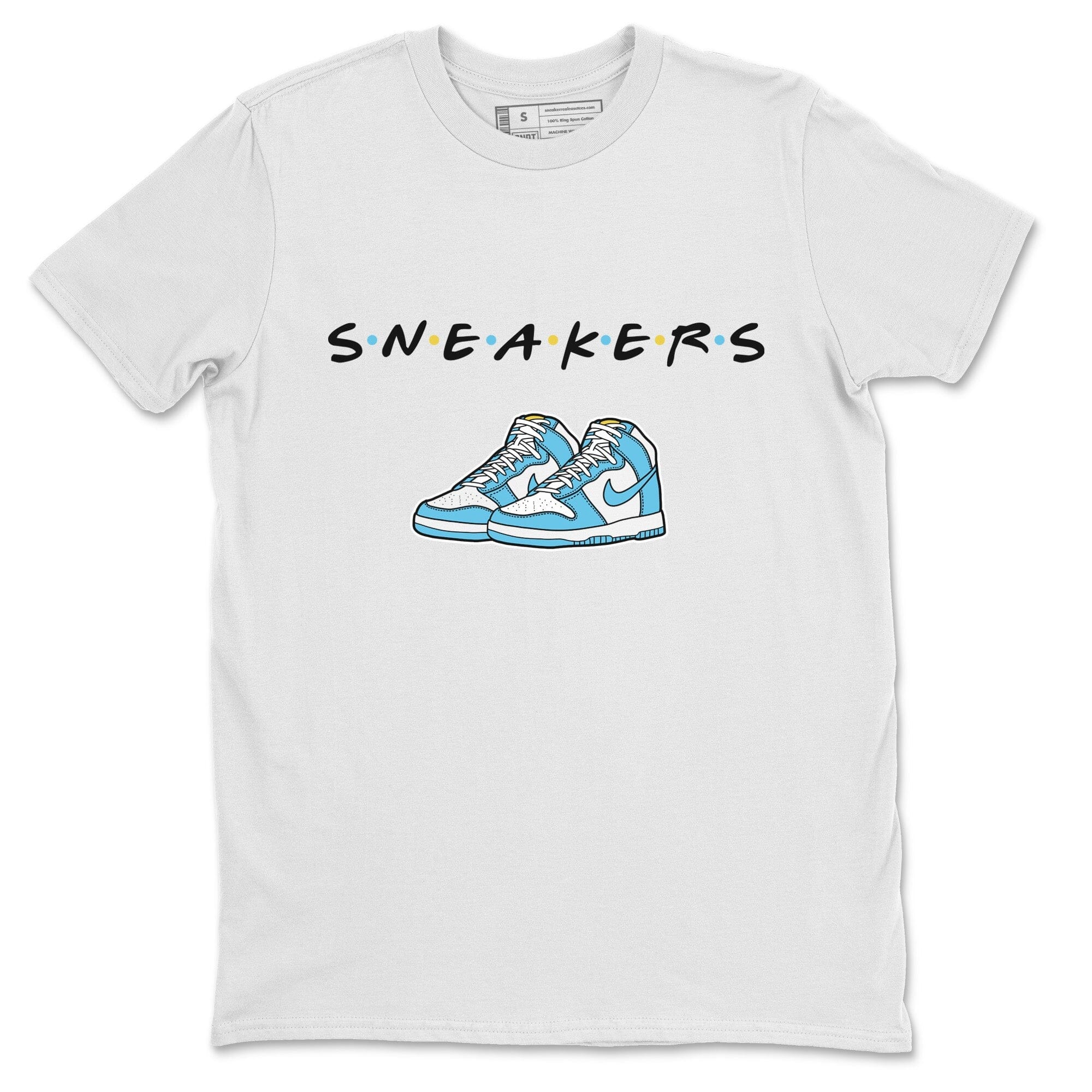 Dunk Blue Chill Sneaker Match Tees Sneakers Sneaker Tees Dunk Blue Chill Jordan to match sneaker T-Shirt Crew Neck Shirts