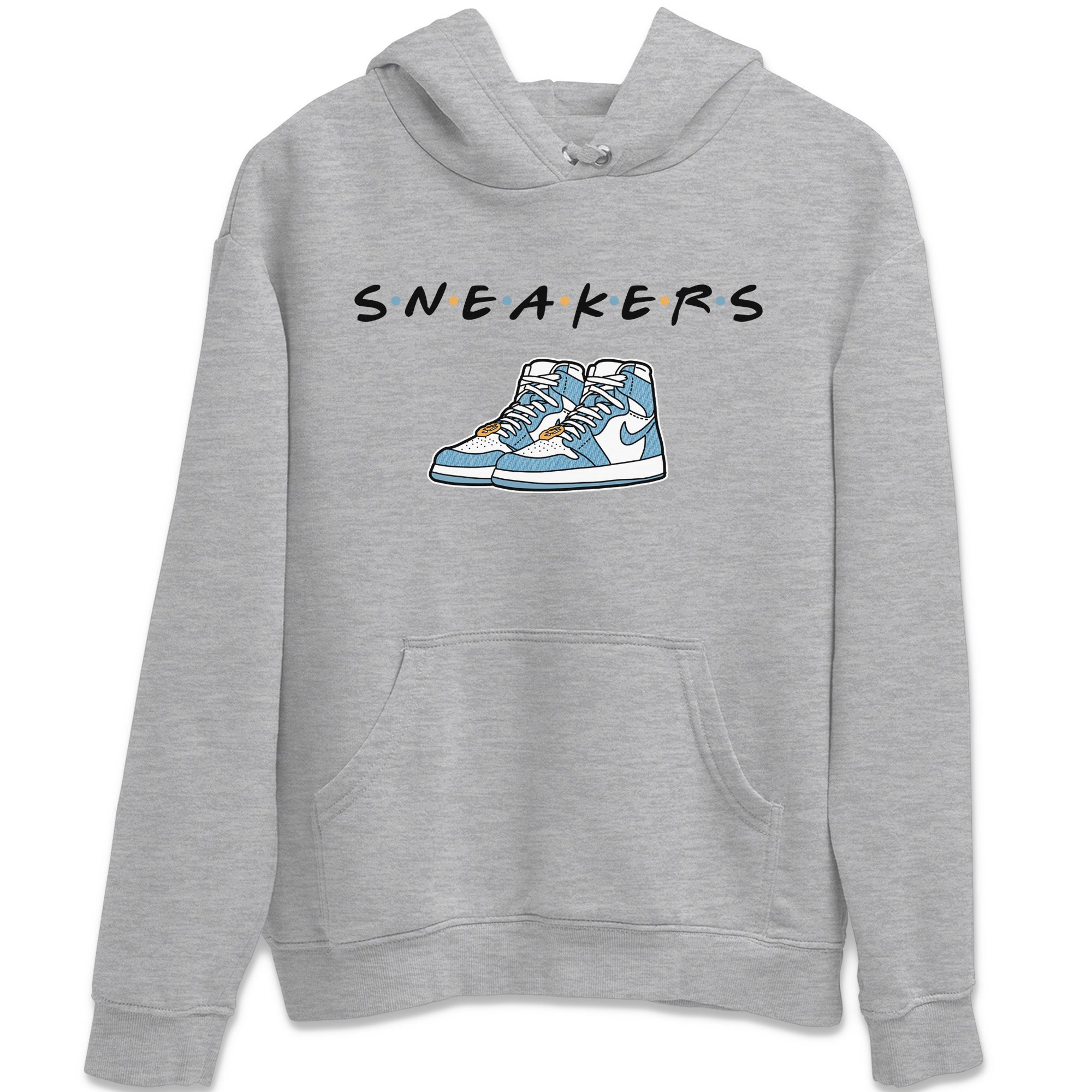 Jordan 1 Denim Sneaker Matching T-Shirt Sneakers Sneaker Tees Jordan 1 Denim Sneaker Release Tees Crew Neck Tees