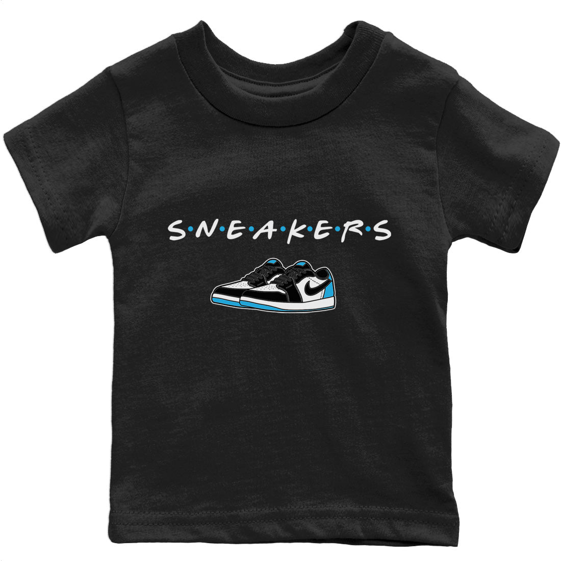 Jordan 1 Powder Blue Sneaker Matching T-Shirt Sneakers Sneaker Tees Jordan 1 Powder Blue Sneaker Release Tees Kids Shirts