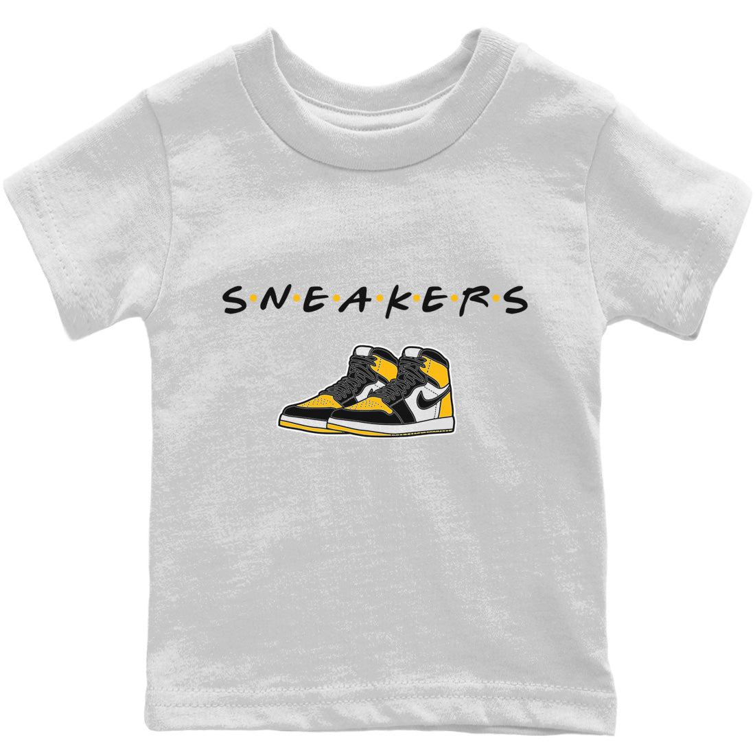 Jordan 1 Taxi Sneaker Matching T-Shirt Sneakers Sneaker Tees Jordan 1 Taxi Sneaker Release Tees Kids Shirts