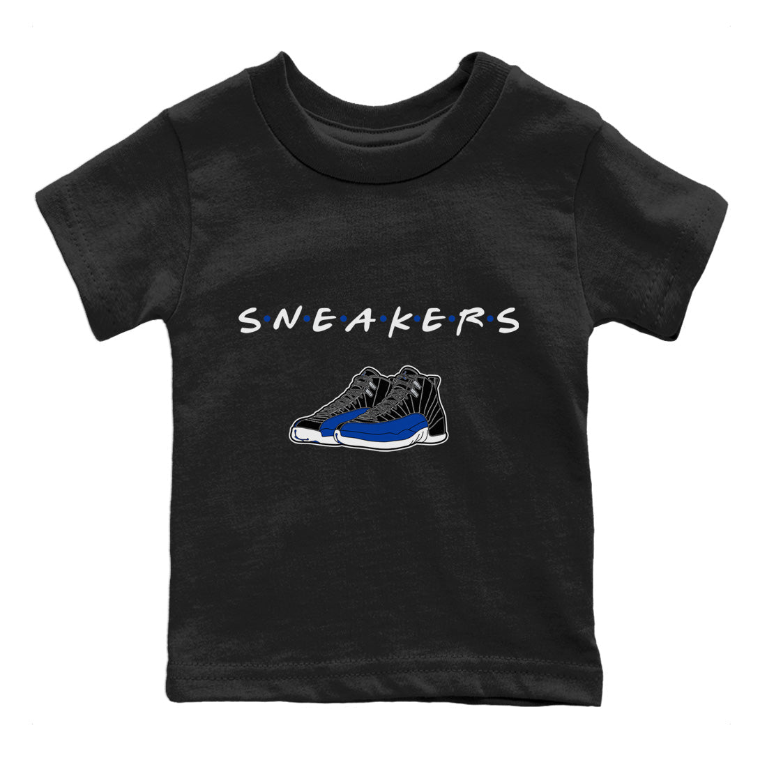 Jordan 12 Hyper Royal Sneaker Matching T-Shirt Sneakers Sneaker Tees Jordan 12 Hyper Royal Sneaker Release Tees Kids Shirts