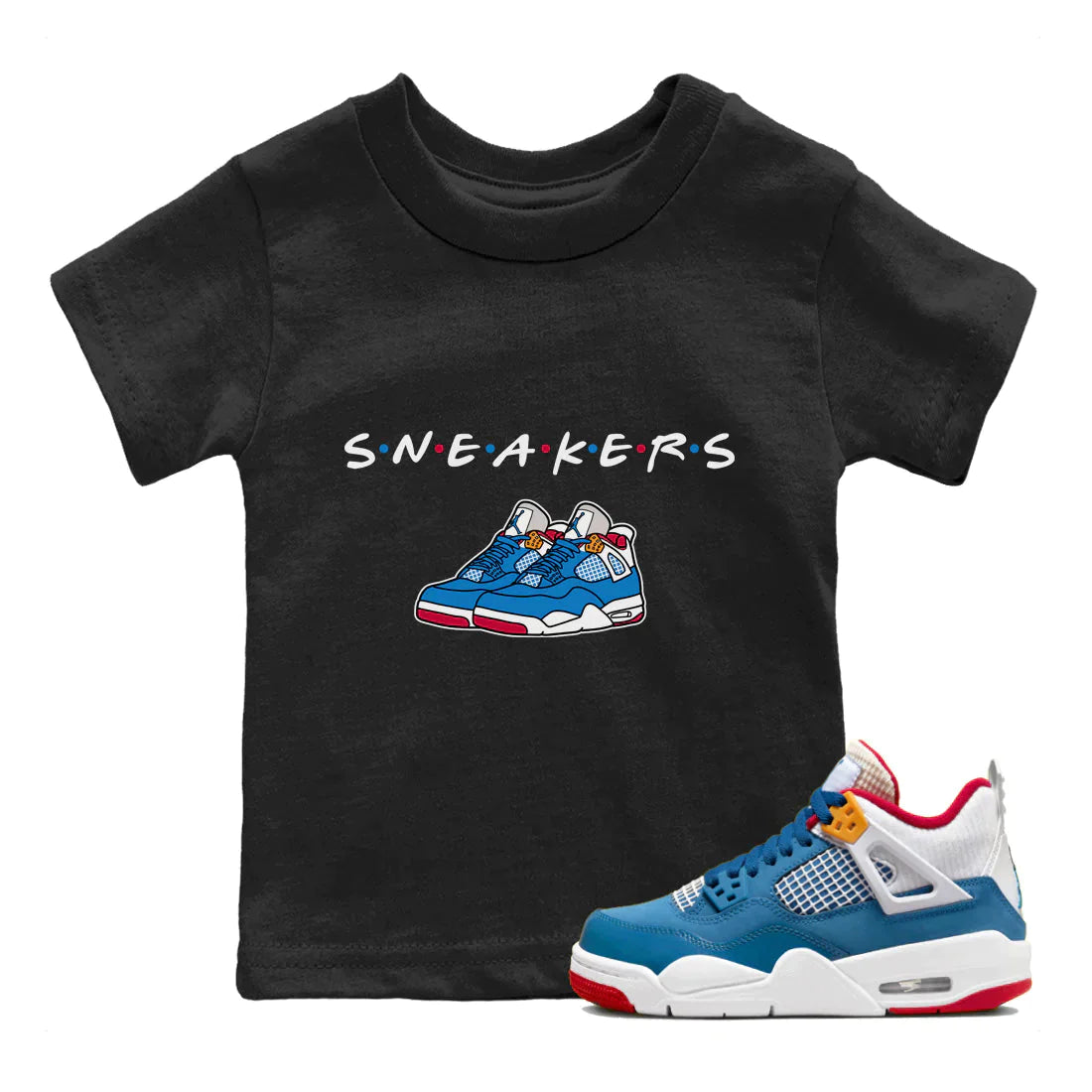 Jordan 4 Messy Room Sneaker Matching T-Shirt Sneakers Sneaker Tees Jordan 4 Messy Room Sneaker Release Tees Kids Shirts