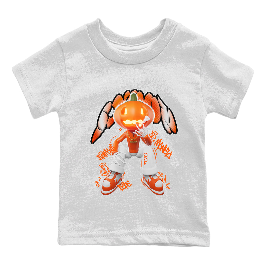 Air Jordan 1 Starfish shirt to match jordans Snoop Streetwear Sneaker Shirt AJ1Starfish Drip Gear Zone Sneaker Matching Clothing Baby Toddler White 2 T-Shirt Halloween Custumes