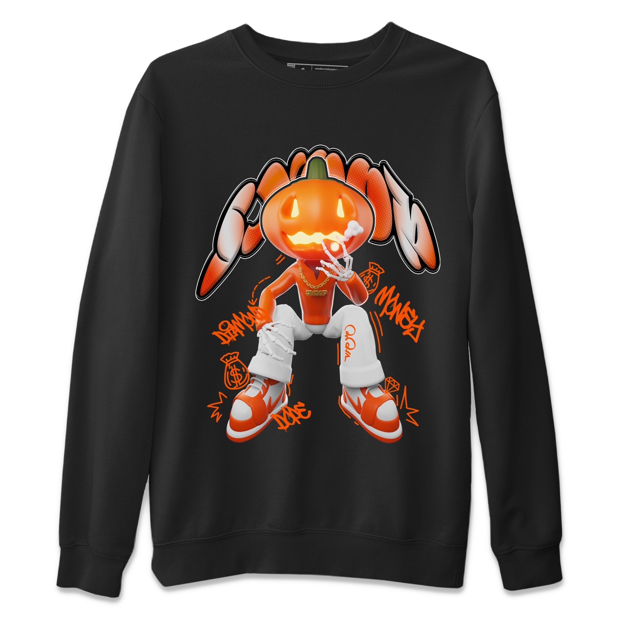 Air Jordan 1 Starfish shirt to match jordans Snoop Streetwear Sneaker Shirt AJ1Starfish Drip Gear Zone Sneaker Matching Clothing Unisex Black 2 T-Shirt Halloween Custumes