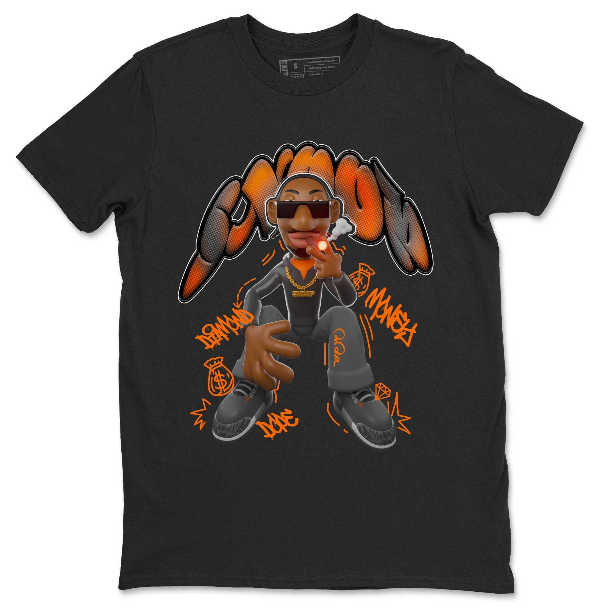 Air Jordan 3 Fear shirt to match jordans Snoop sneaker tees AJ3 Fear Drip Gear Zone Unisex Black 2 T-Shirt