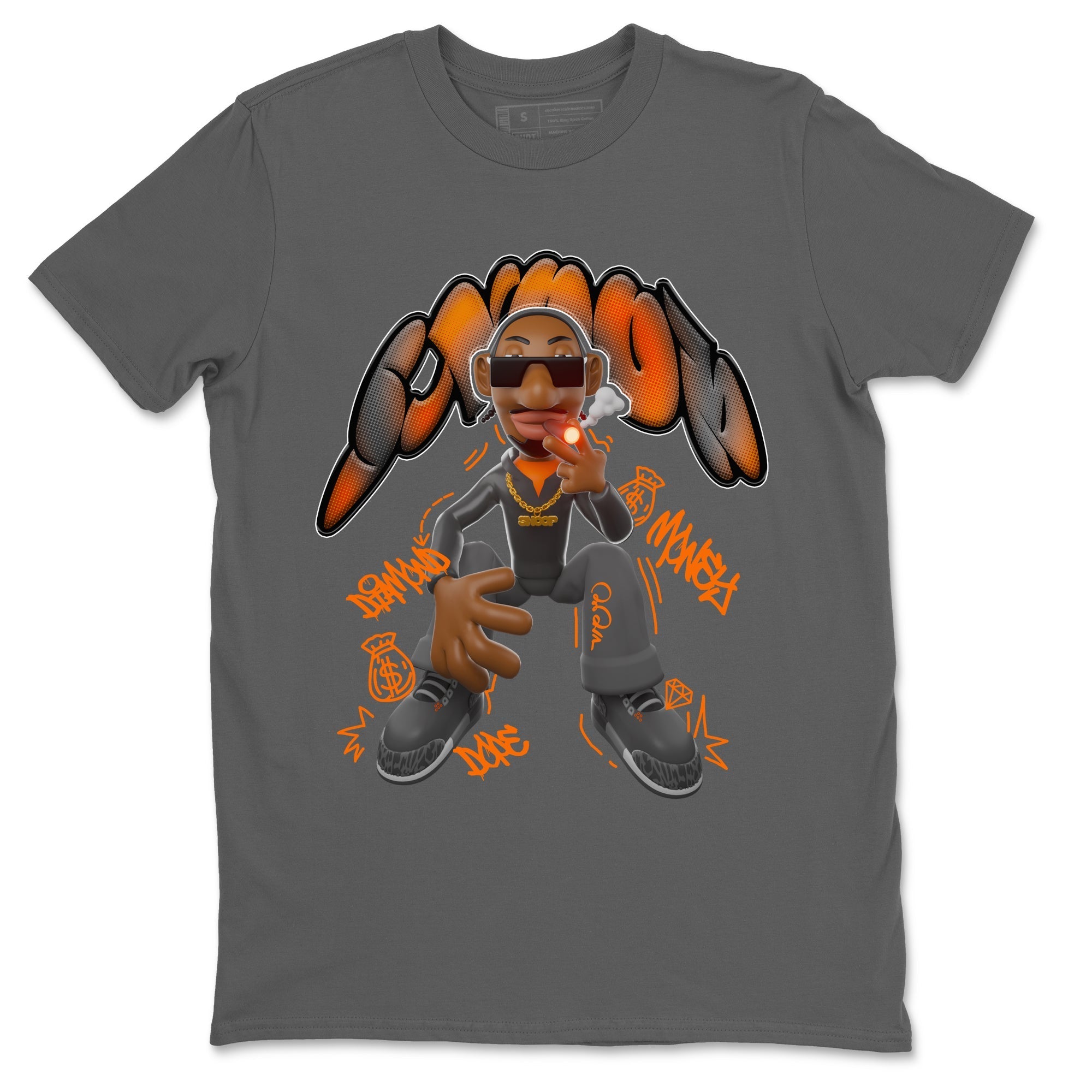 Air Jordan 3 Fear shirt to match jordans Snoop sneaker tees AJ3 Fear Drip Gear Zone Unisex Cool Grey 2 T-Shirt