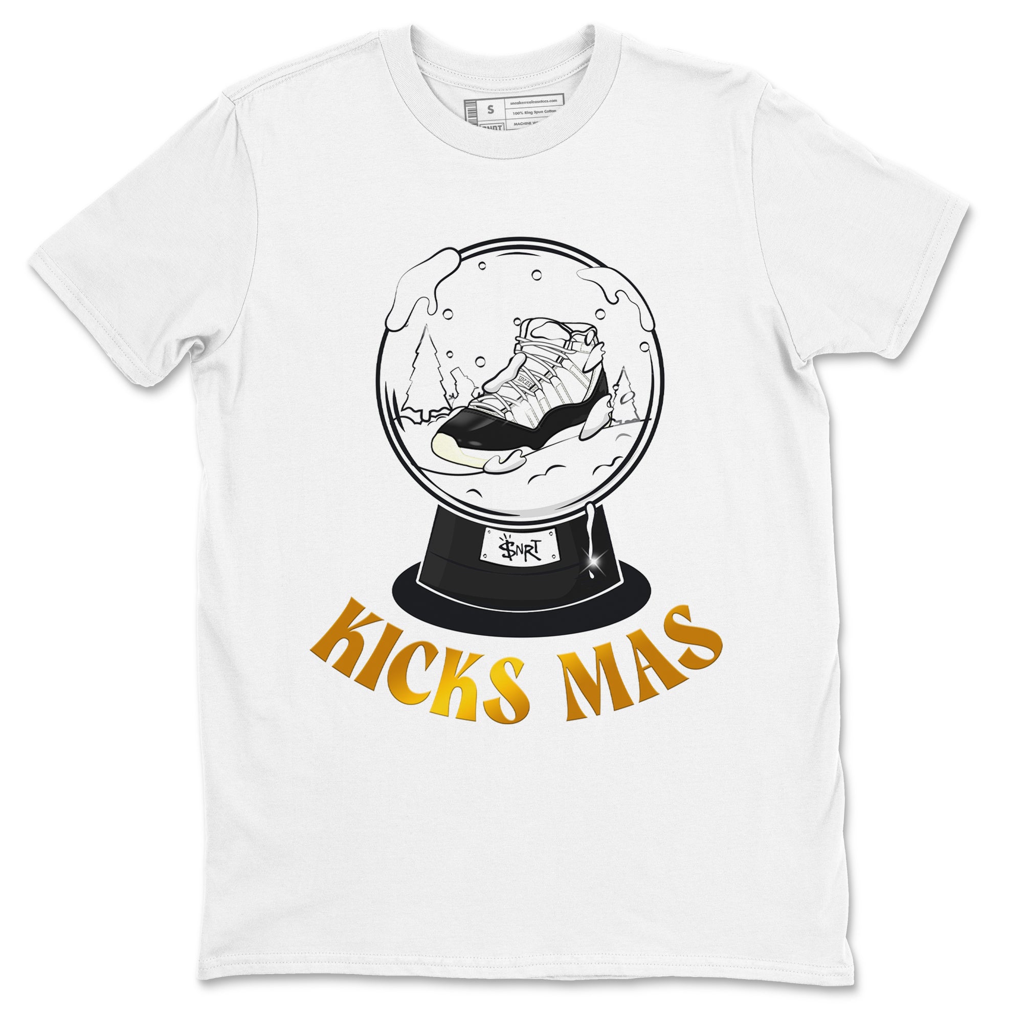 Air Jordan 11 Gratitude shirt to match jordans Snow Ball sneaker tees Christmas Outfit AJ11 Gratitude Drip Gear Zone Unisex White 2 T-Shirt