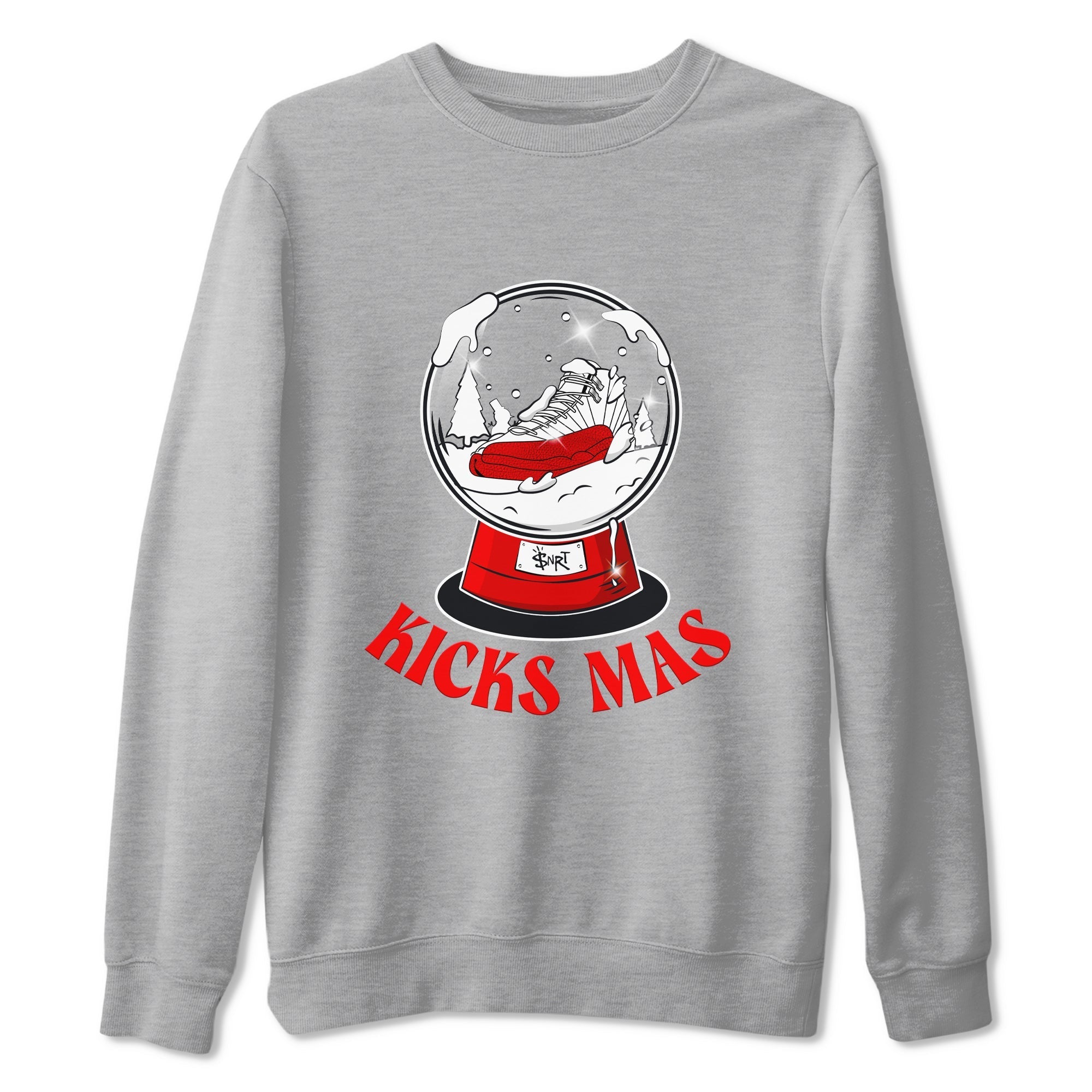 Air Jordan 12 Cherry shirt to match jordans Snow Ball sneaker tees Christmas Gift AJ12 Cherry SNRT Sneaker Release Tees Unisex Heather Grey 2 T-Shirt
