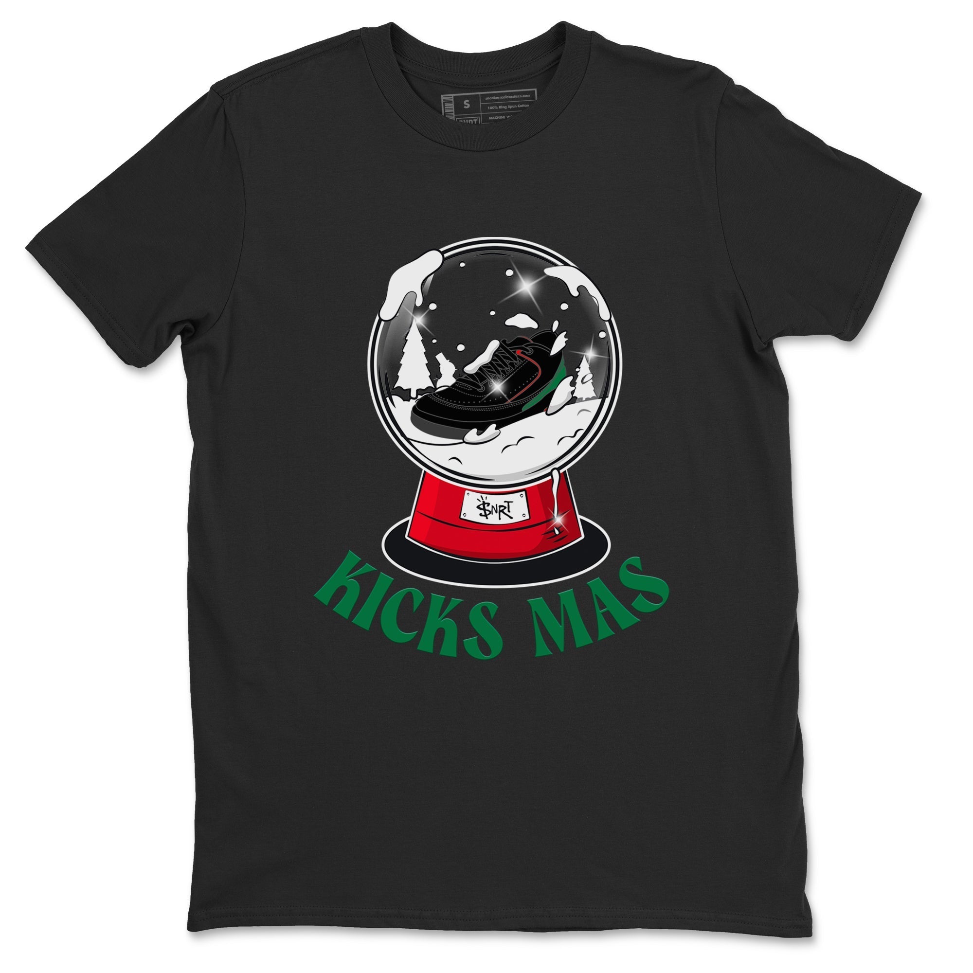 Jordan 2 Low Christmas X-mas Holiday special gift shirt to match jordans Snow Ball sneaker tees Air Jordan 2 Christmas Drip Gear Zone Unisex Black 2 T-Shirt