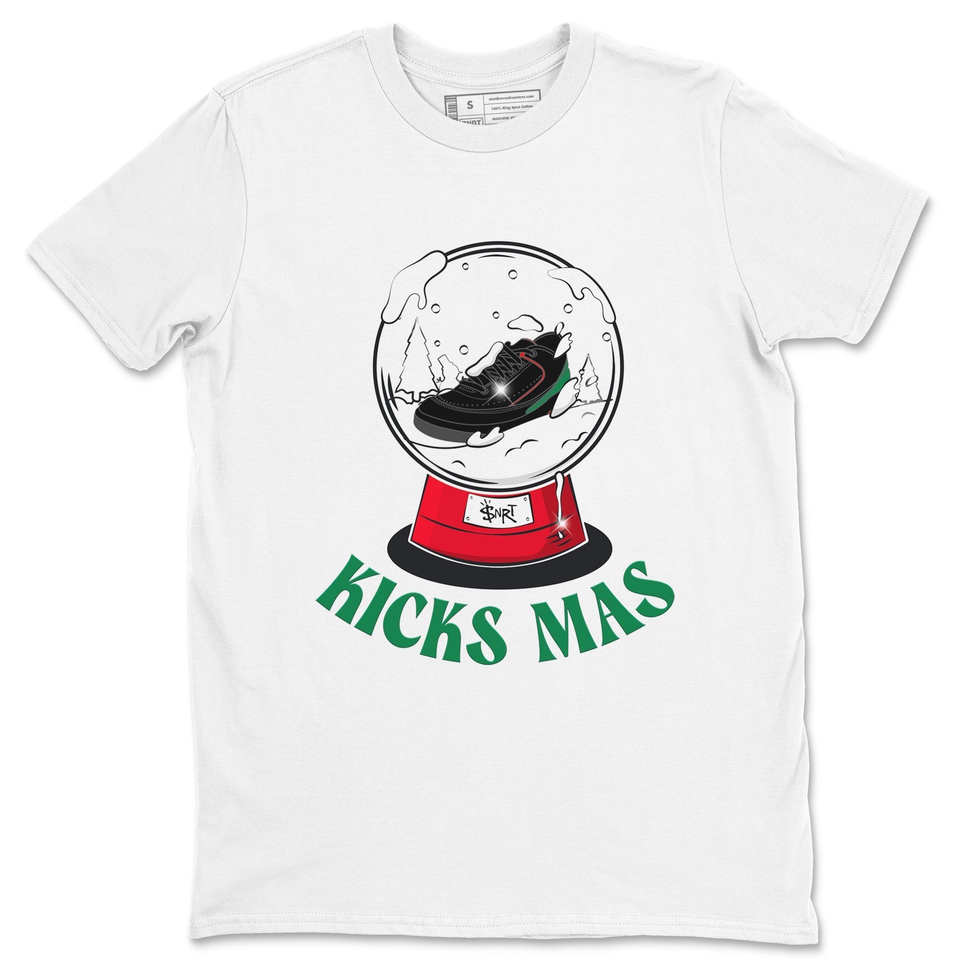 Jordan 2 Low Christmas X-mas Holiday special gift shirt to match jordans Snow Ball sneaker tees Air Jordan 2 Christmas Drip Gear Zone Unisex White 2 T-Shirt