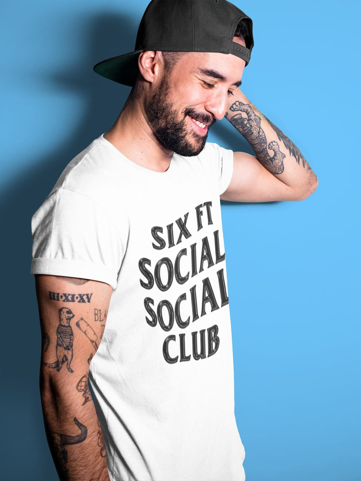Jordan 11 Concord Sneaker Matching T-Shirt Six Ft Social Club Sneaker Tees Jordan 11 Concord Sneaker Release Tees Crew Neck Tees