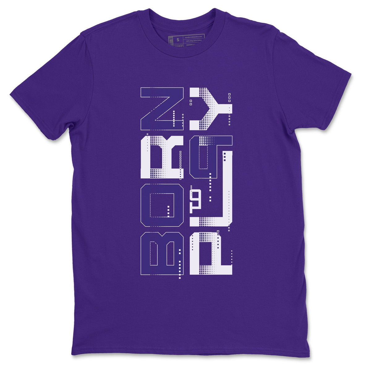 Jordan 4 Court Purple Sneaker Matching T-Shirt Born To Play Sneaker Tees Jordan 4 Court Purple Sneaker Release Tees Crew Neck Tees