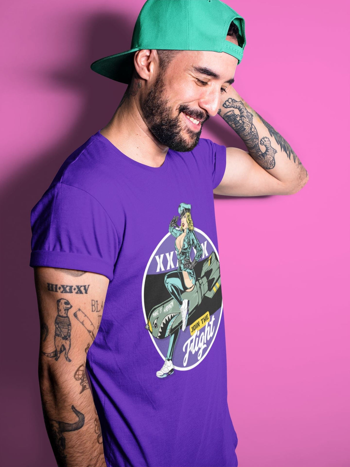 Jordan 5 Grape Sneaker Matching T-Shirt Pin Up Girl Sneaker Tees Jordan 5 Grape Sneaker Release Tees Crew Neck Tees