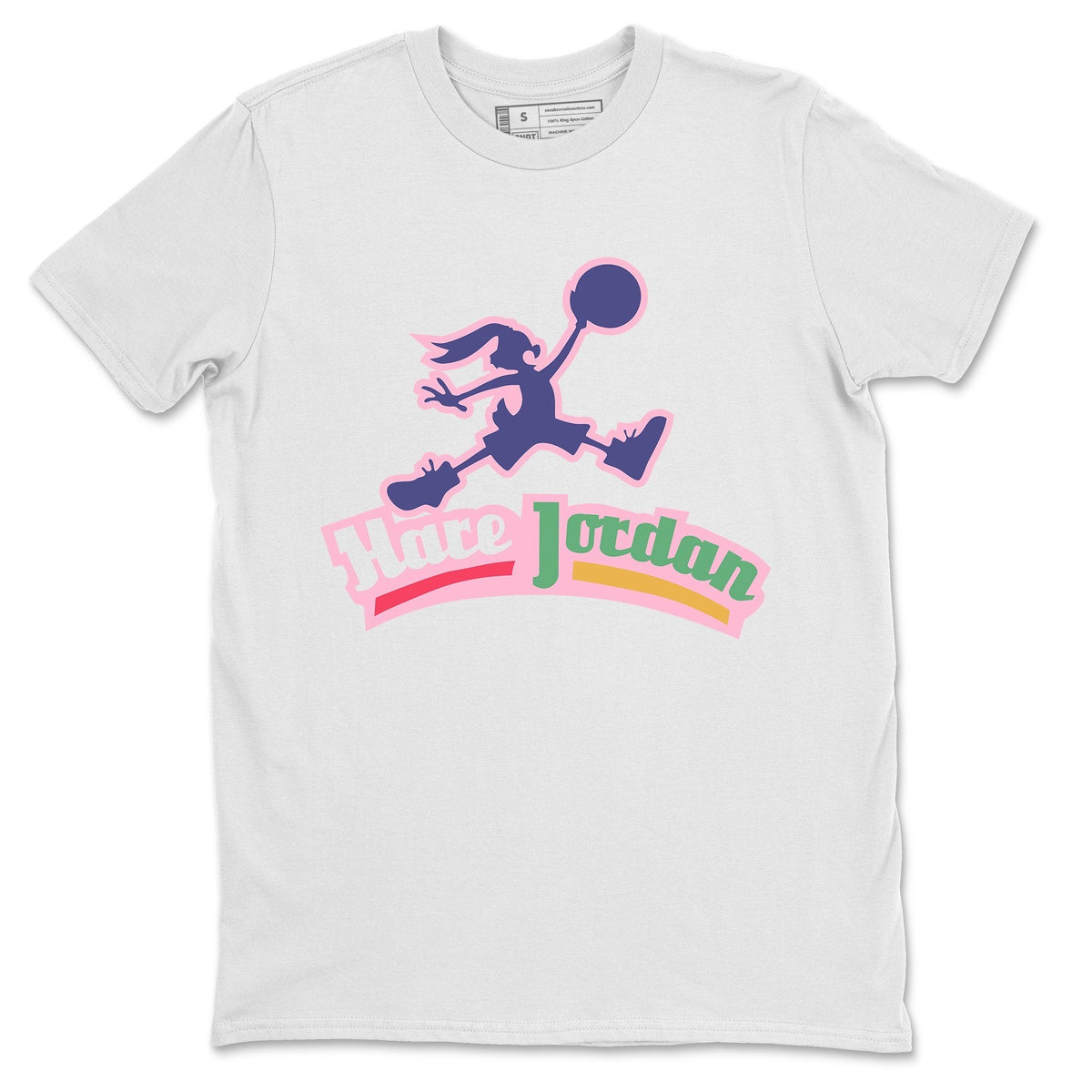 Jordan 1 Hare Sneaker Matching T-Shirt Hare Jordan Bunny Sneaker Tees Jordan 1 Hare Sneaker Release Tees Crew Neck Tees